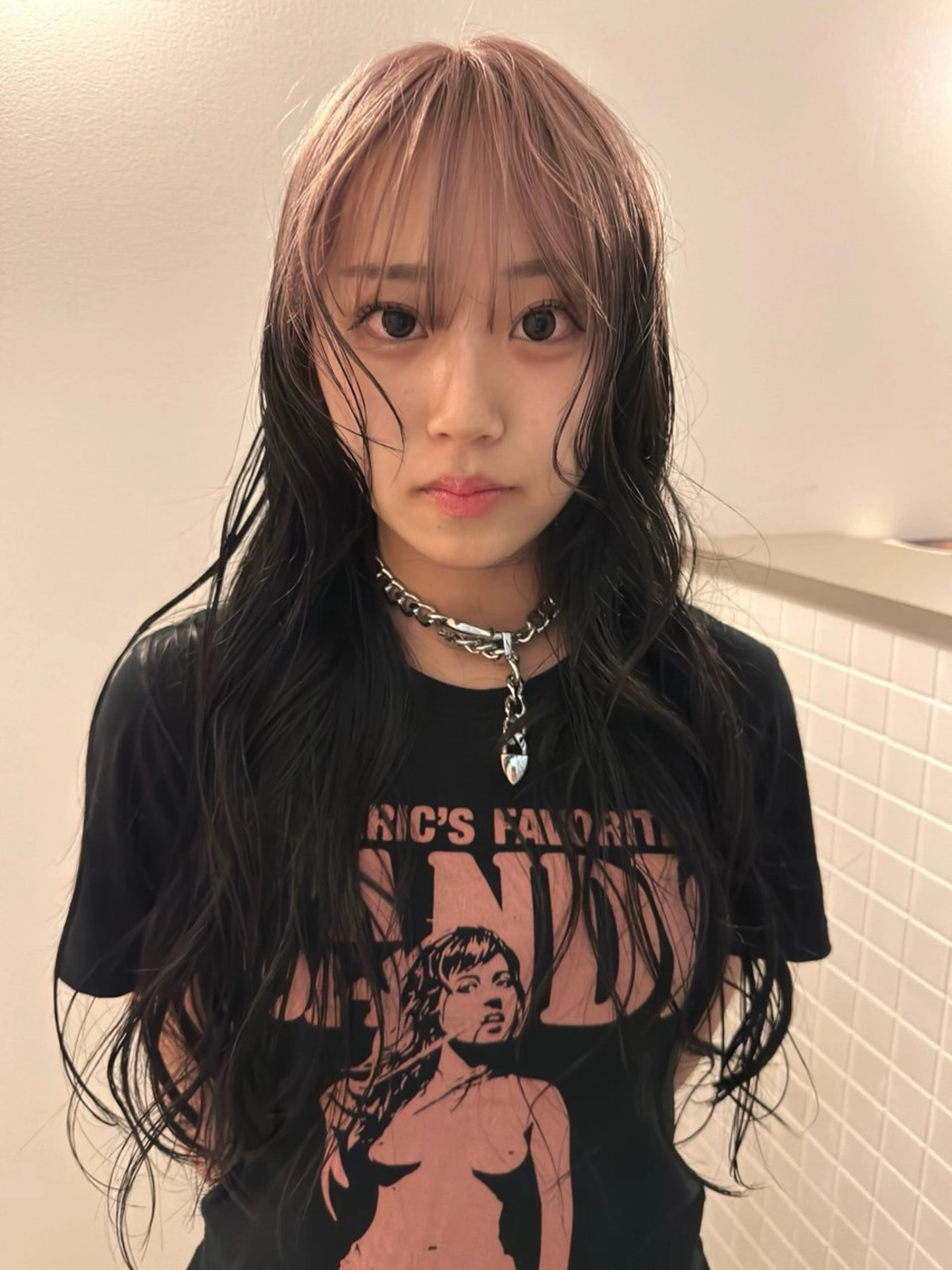 ロング カラー ハイトーンカラー 似合わせカット カット ヘアカラー トリートメント デザイン/レイヤー Kaito🐩/栄のヘアスタイル