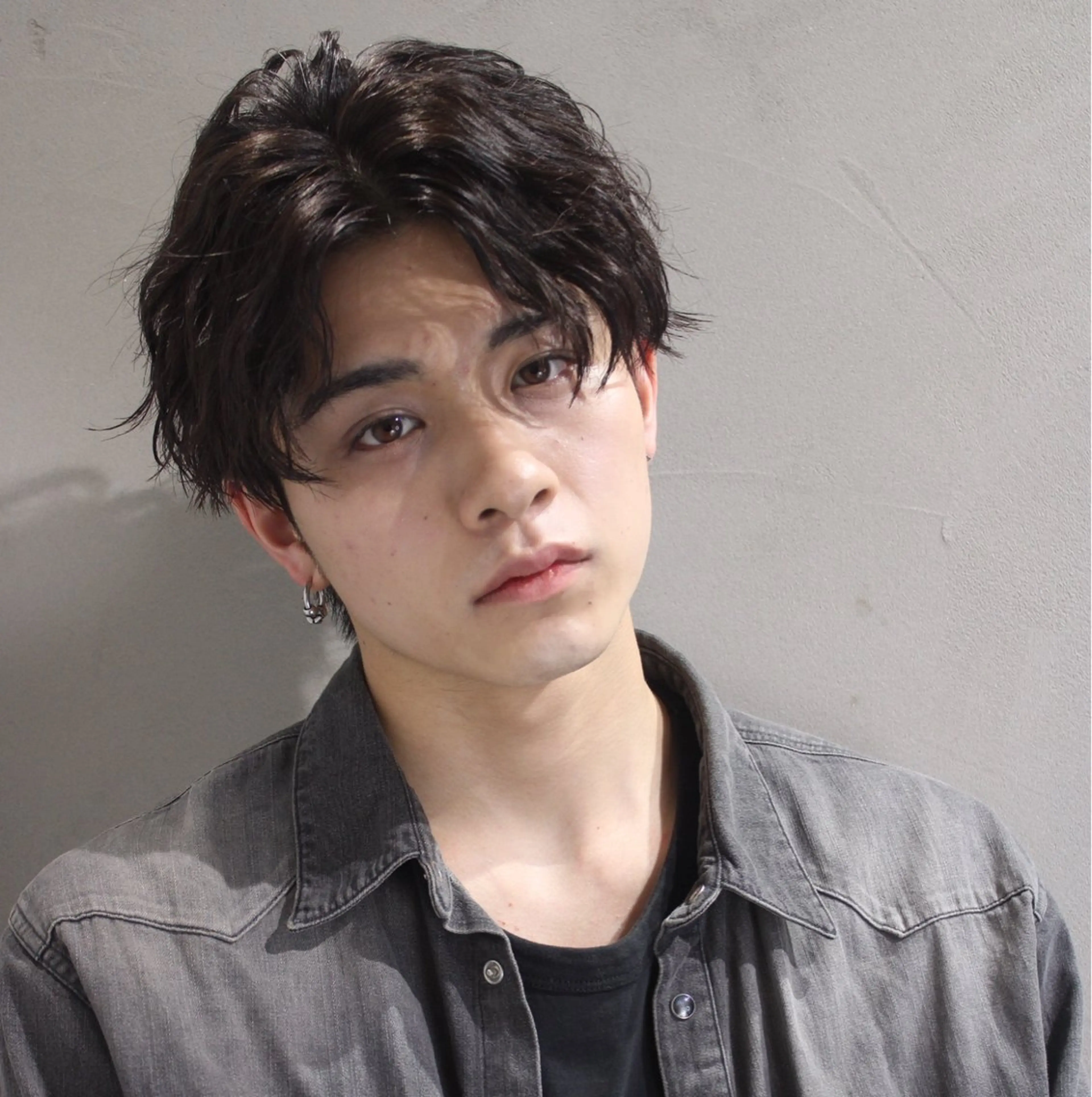 【学割U24】メンズカット✨#マッシュ#ツーブロック#センターパートの写真