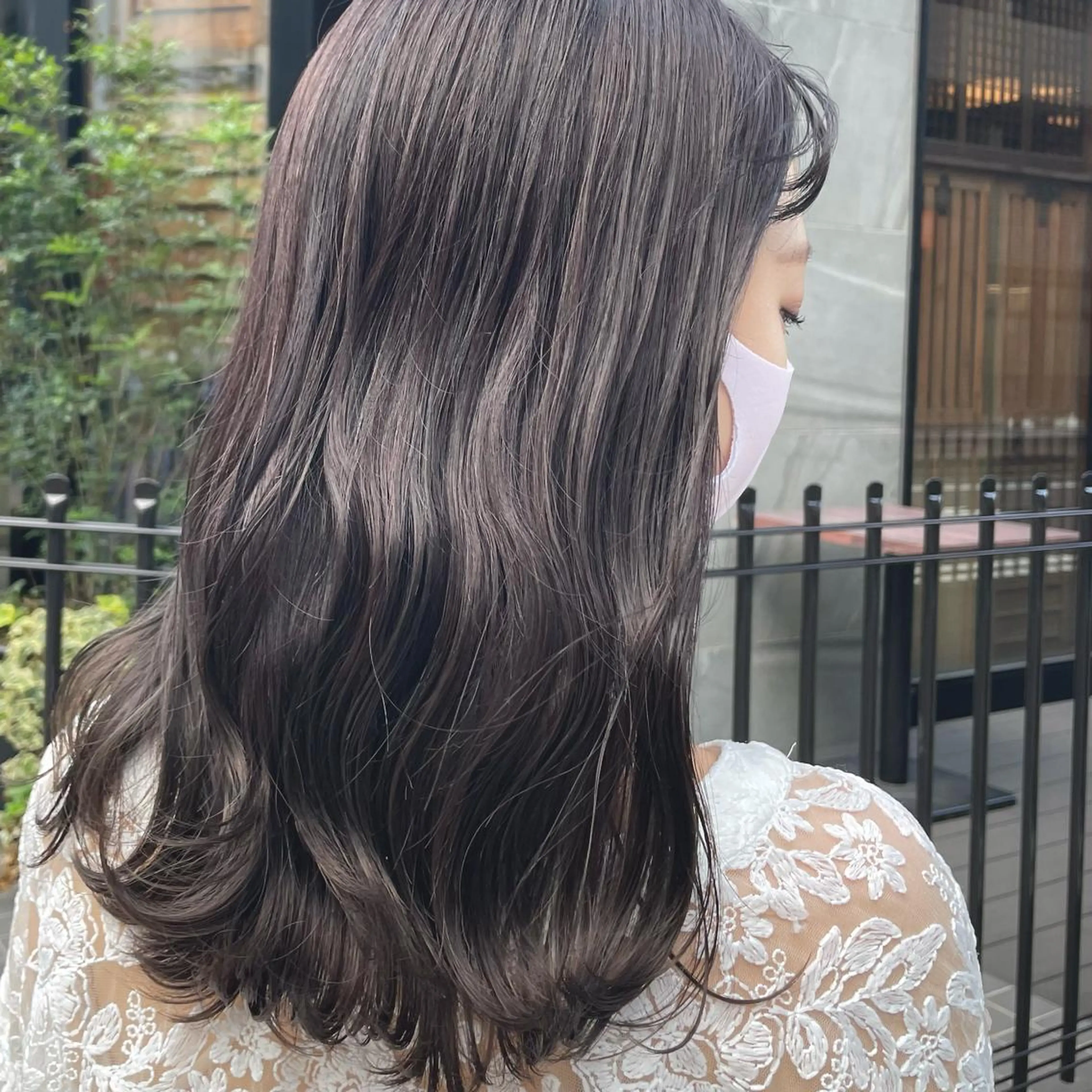 ロング カラー 似合わせ/透明感カラ ー/QUATRO谷口のヘアスタイル