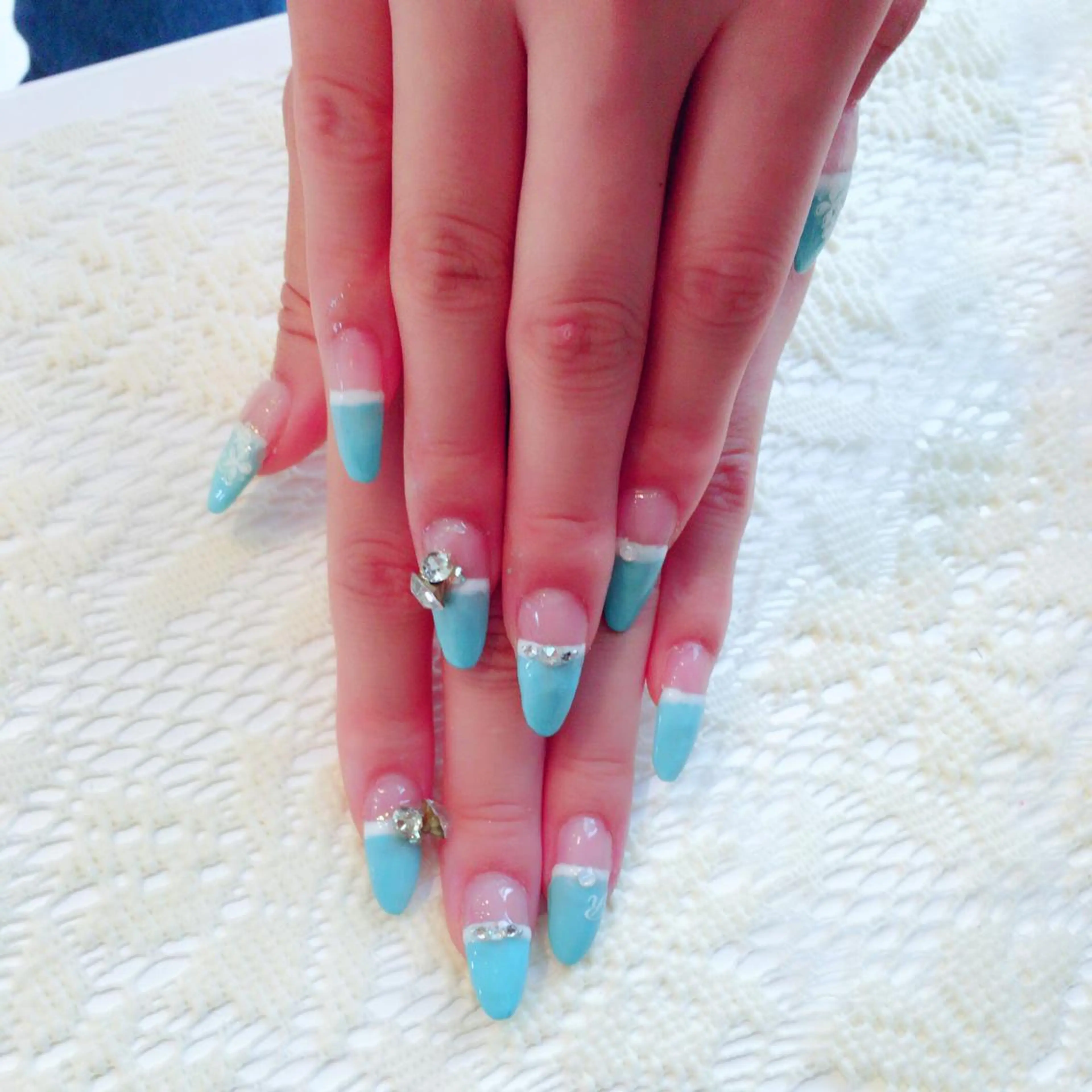 ネイル スカルプネイル 藤 あやのネイルデザイン