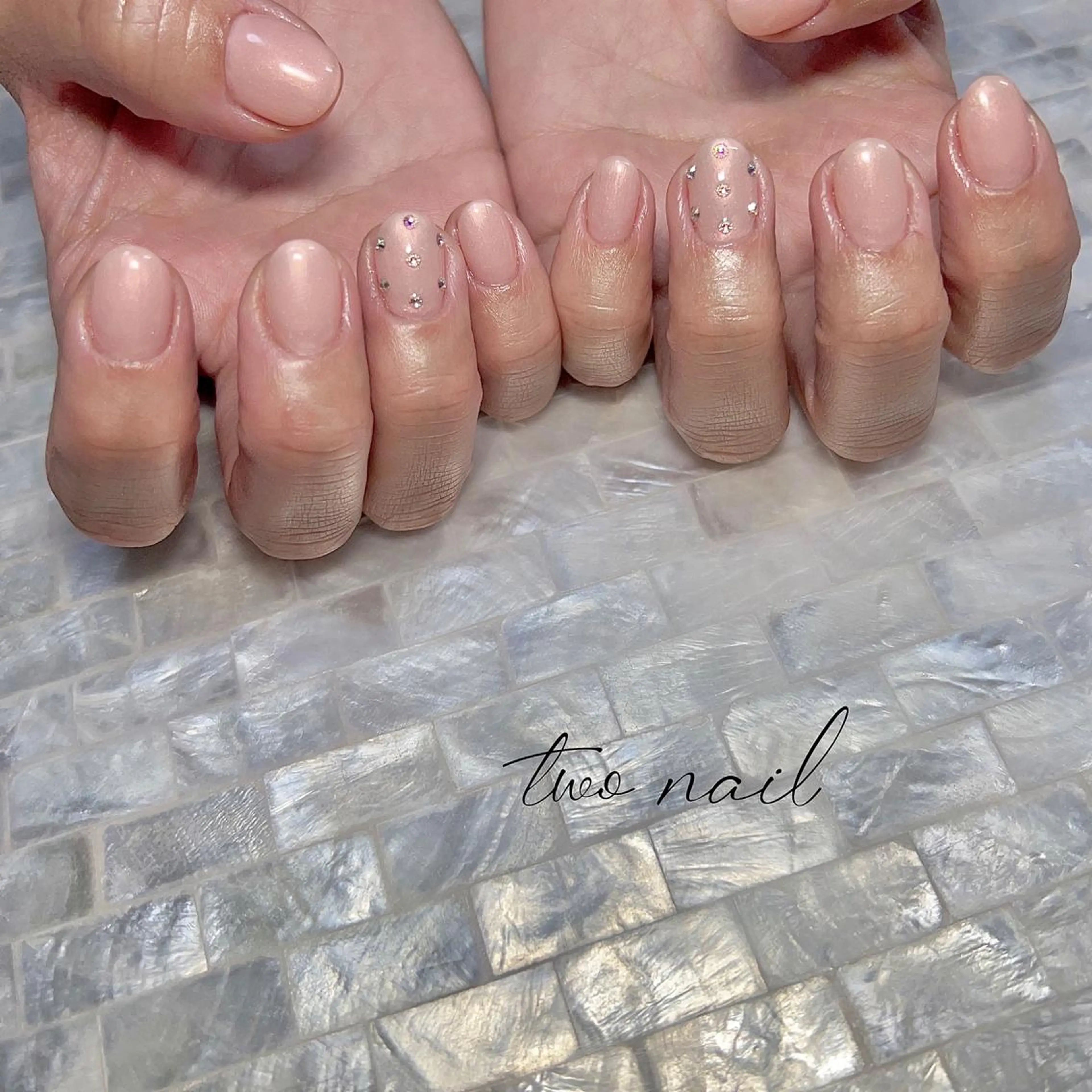 ネイル アートネイル フットネイル ハート ニュアンスネイル オフィスネイル ハンドネイル two nailのネイルデザイン