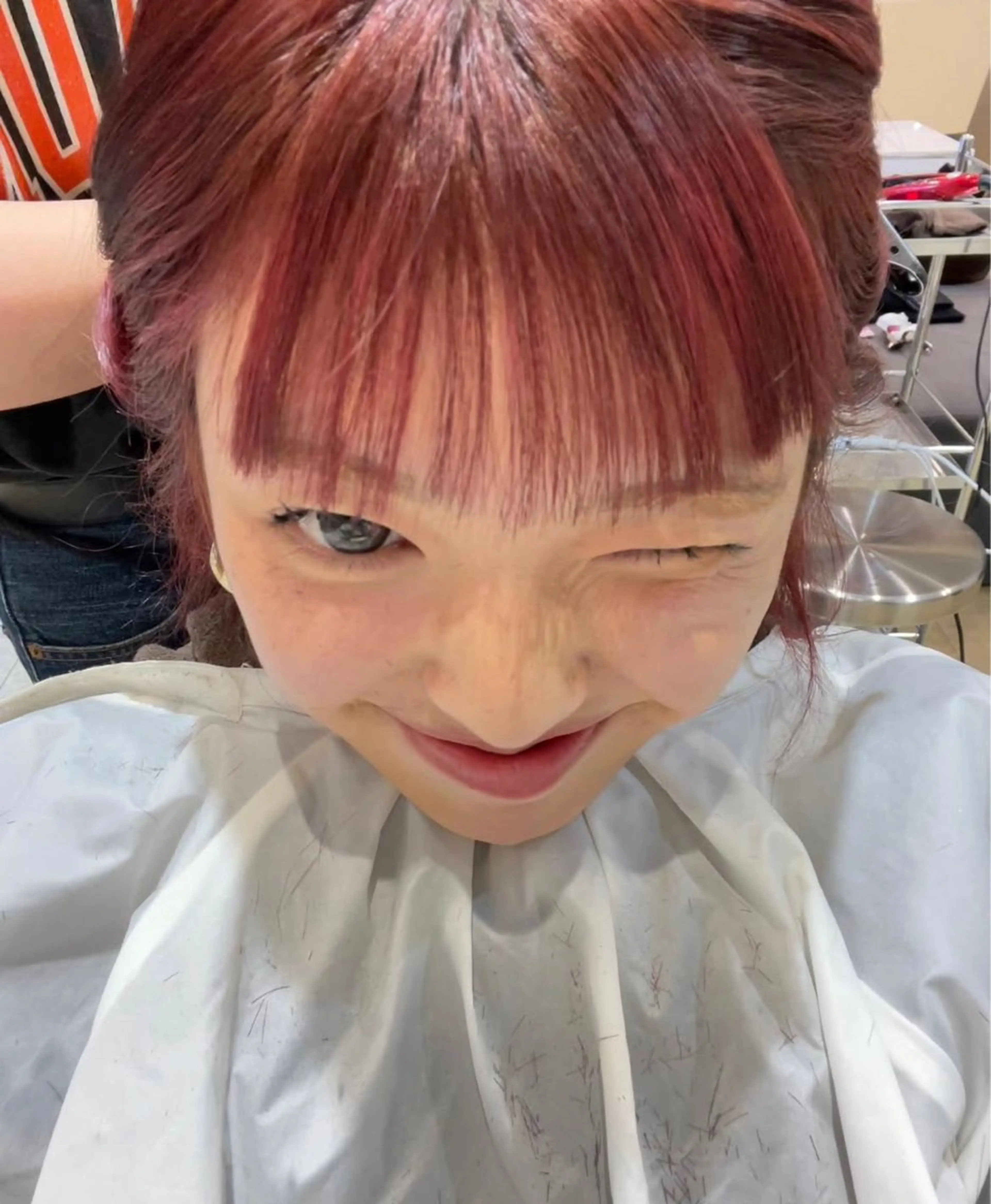 前髪カット顔周りカット🍨😉の写真