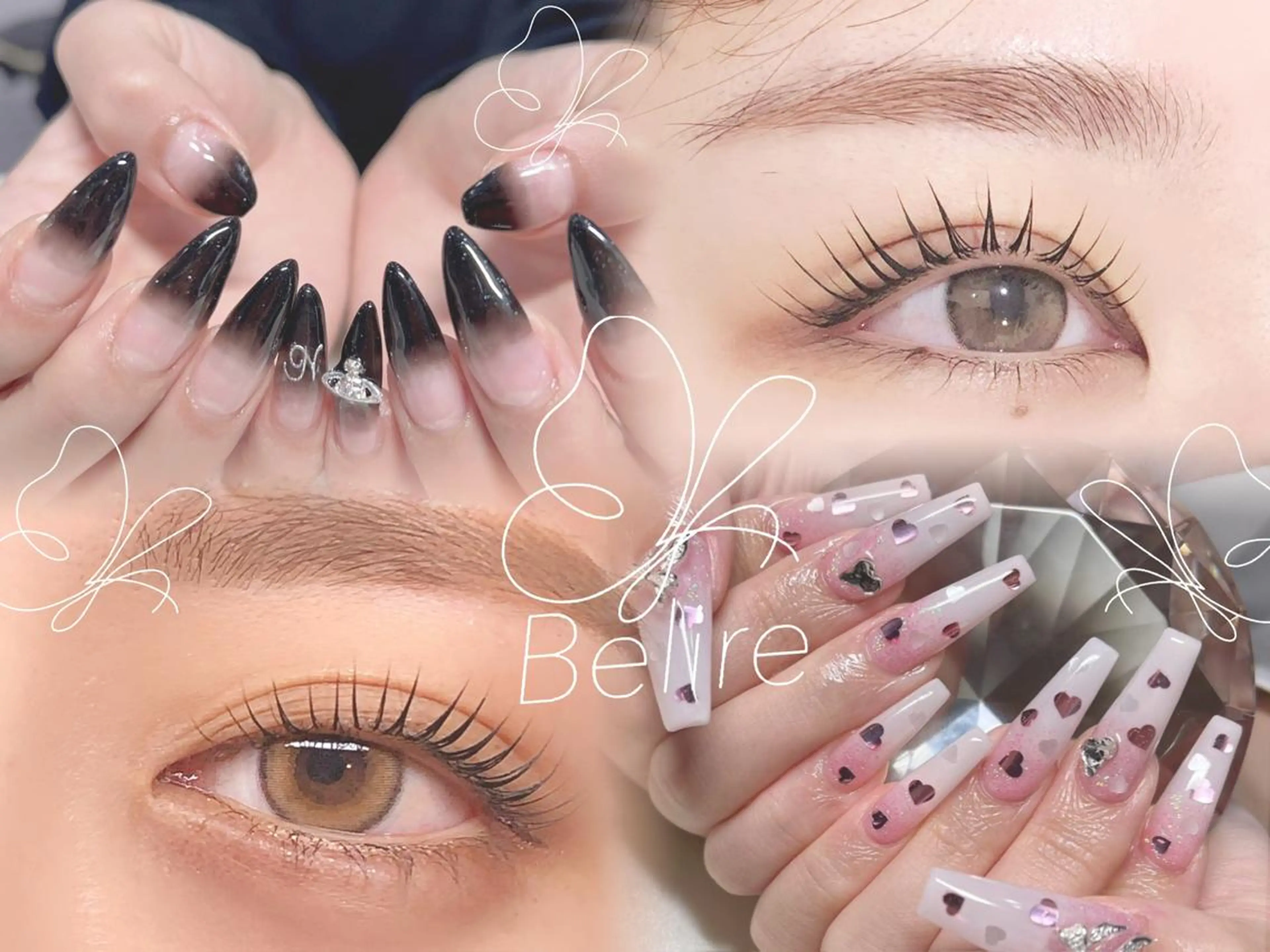 マツエク・マツパ アイブロウ ami☾Belire Nail&eyeのマツエク・マツパデザイン