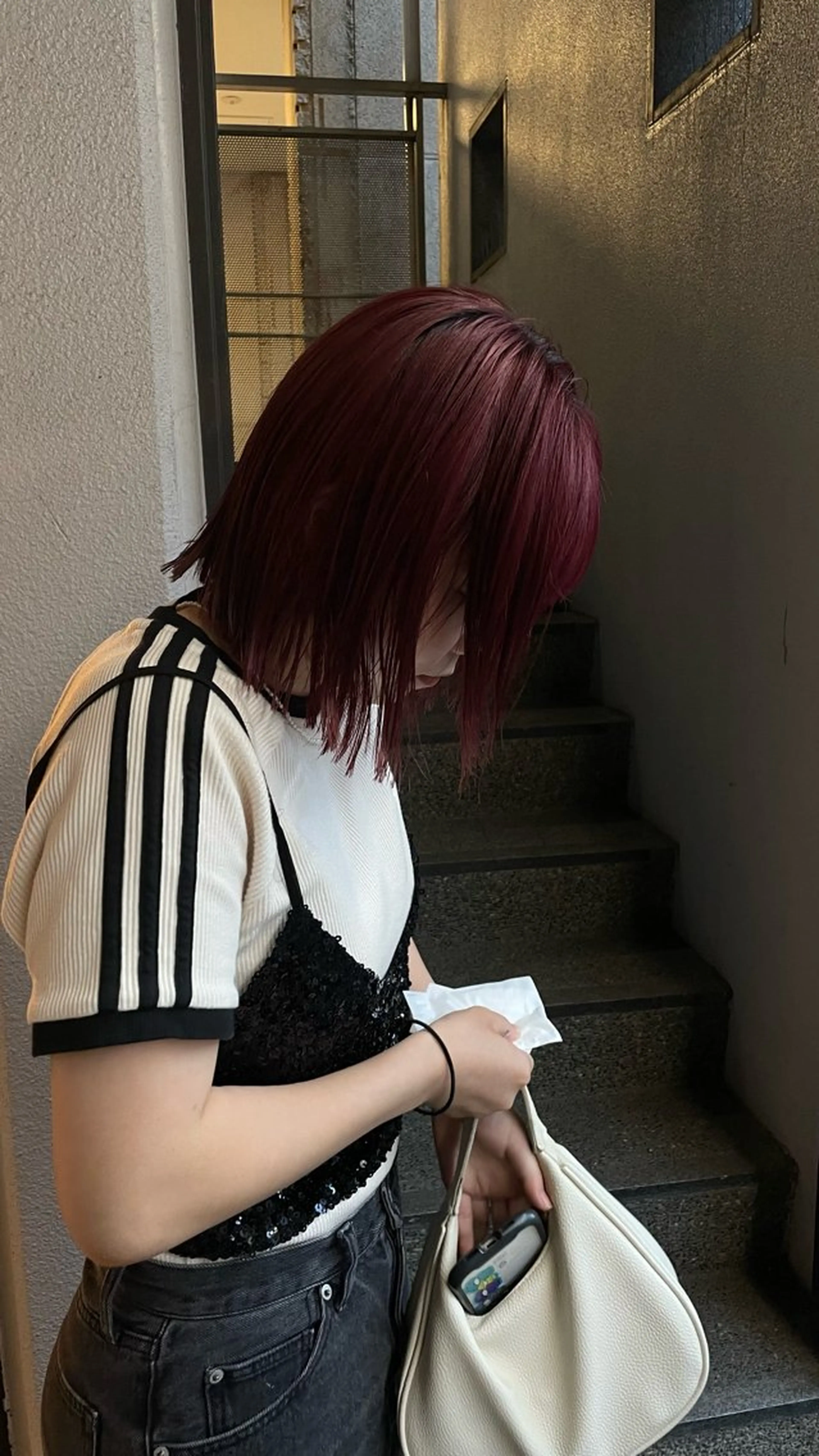 ミディアム カラー 原宿/ケパーマ 🧺ユウマのヘアスタイル