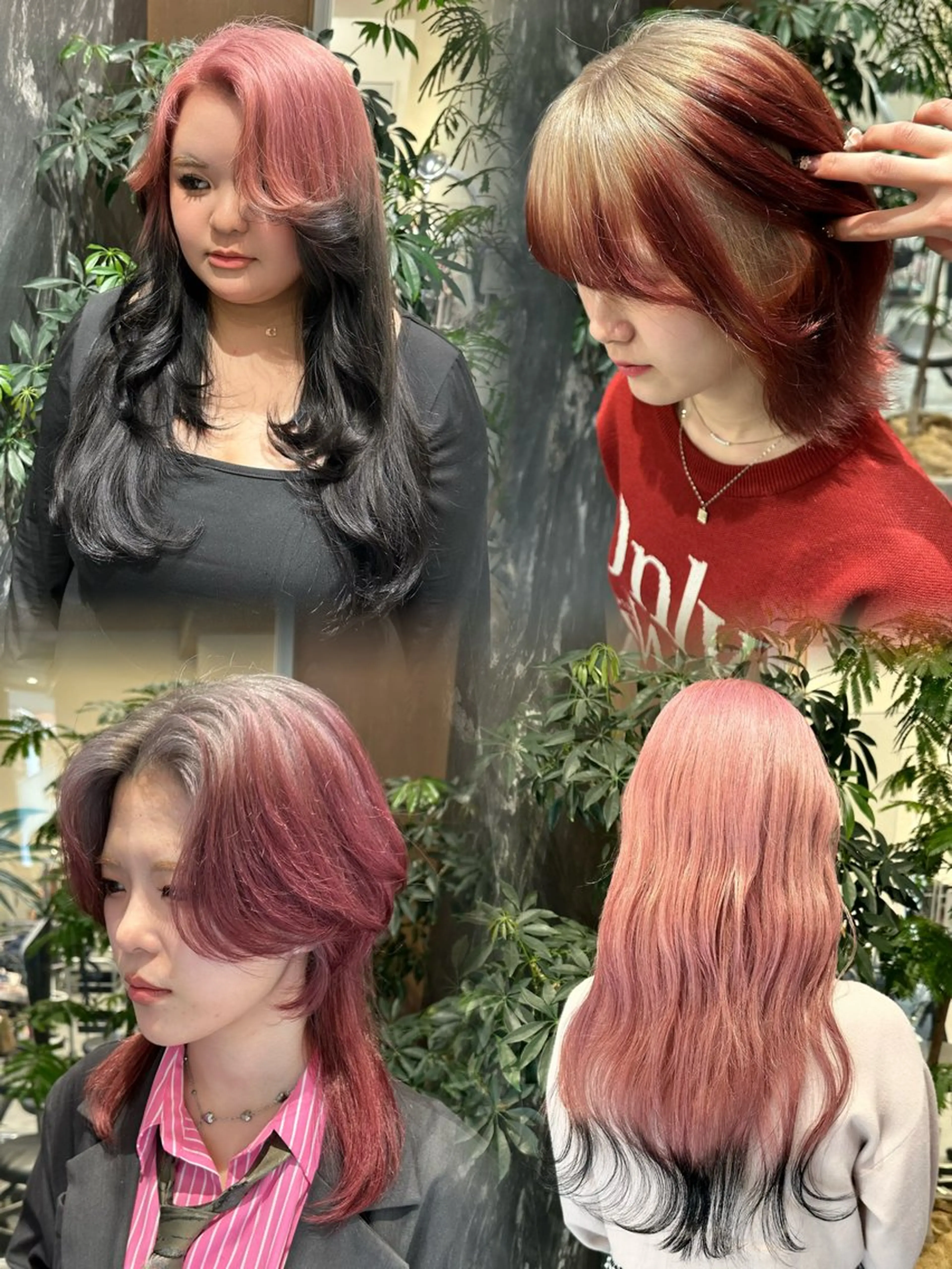 ロング カラー デザインカラー ヘアカラー トリートメント salowin原宿iori所属・💋ハイトーンデザイ ンヘア💋A'nyuのヘアスタイル