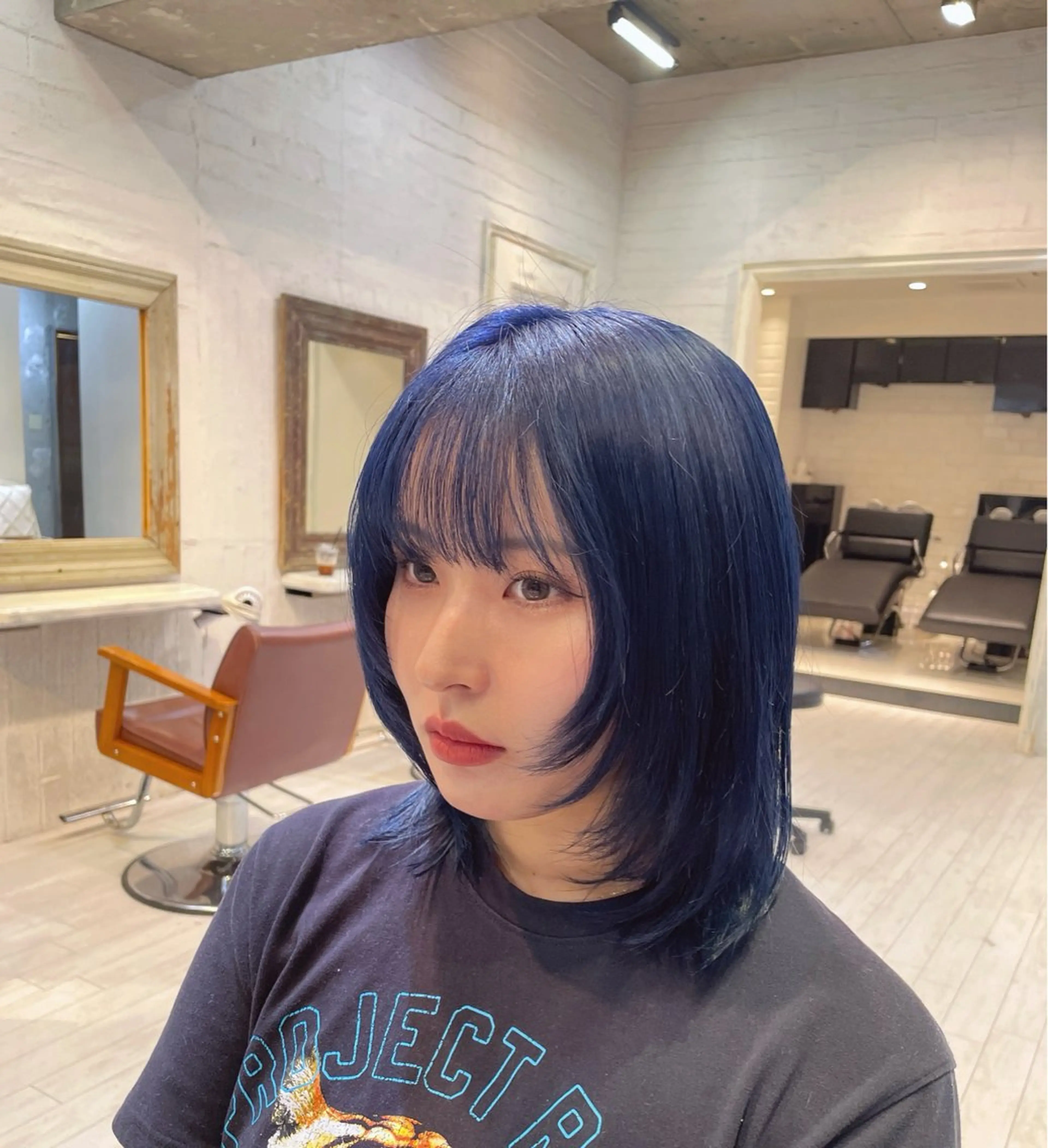 ミディアム カラー liko by maris所属・髪質改善／ブリーチ 宮武　湧斗のヘアスタイル