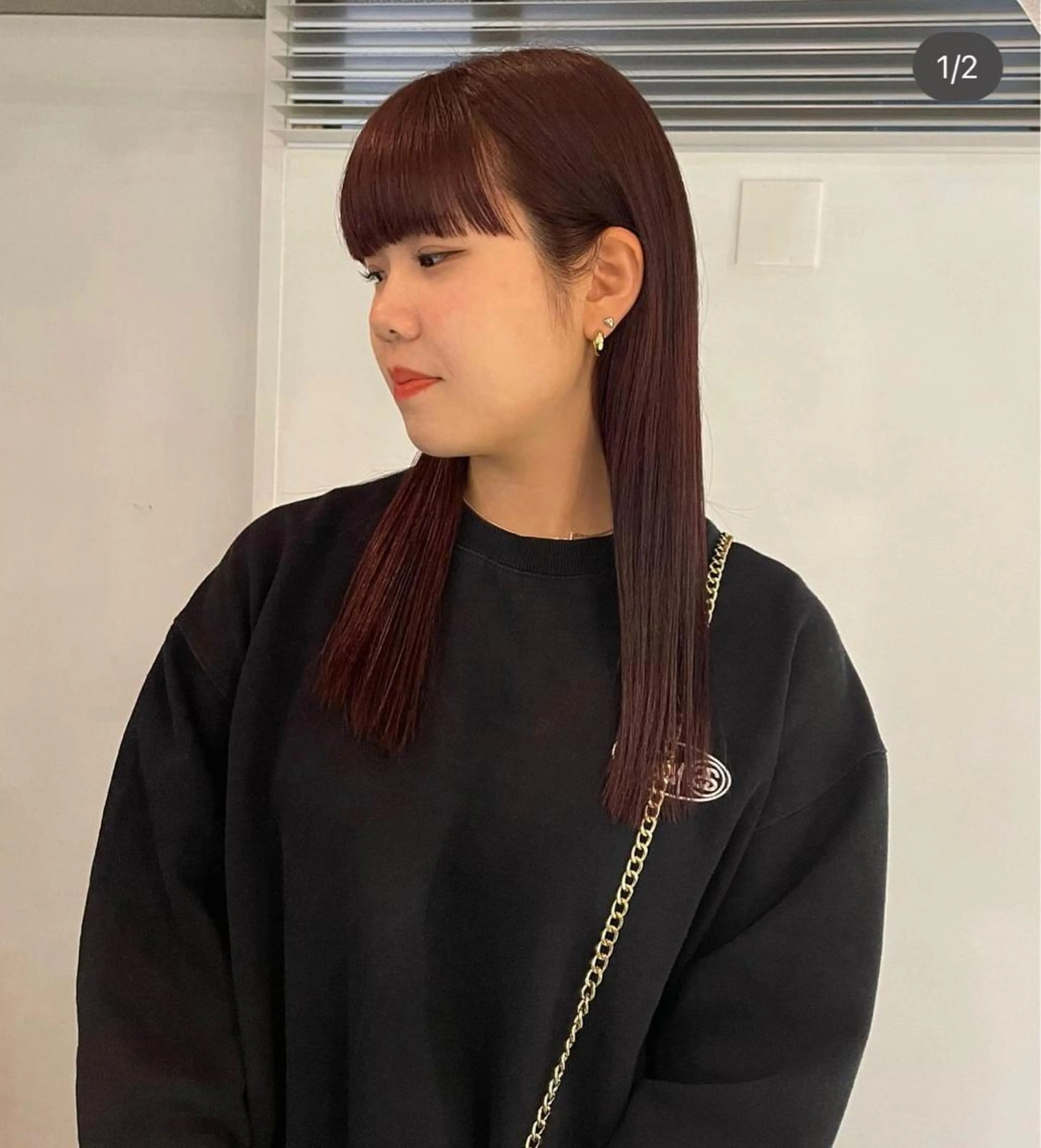 ロング ワイドバング chiharu ボブ/レイヤーのヘアスタイル