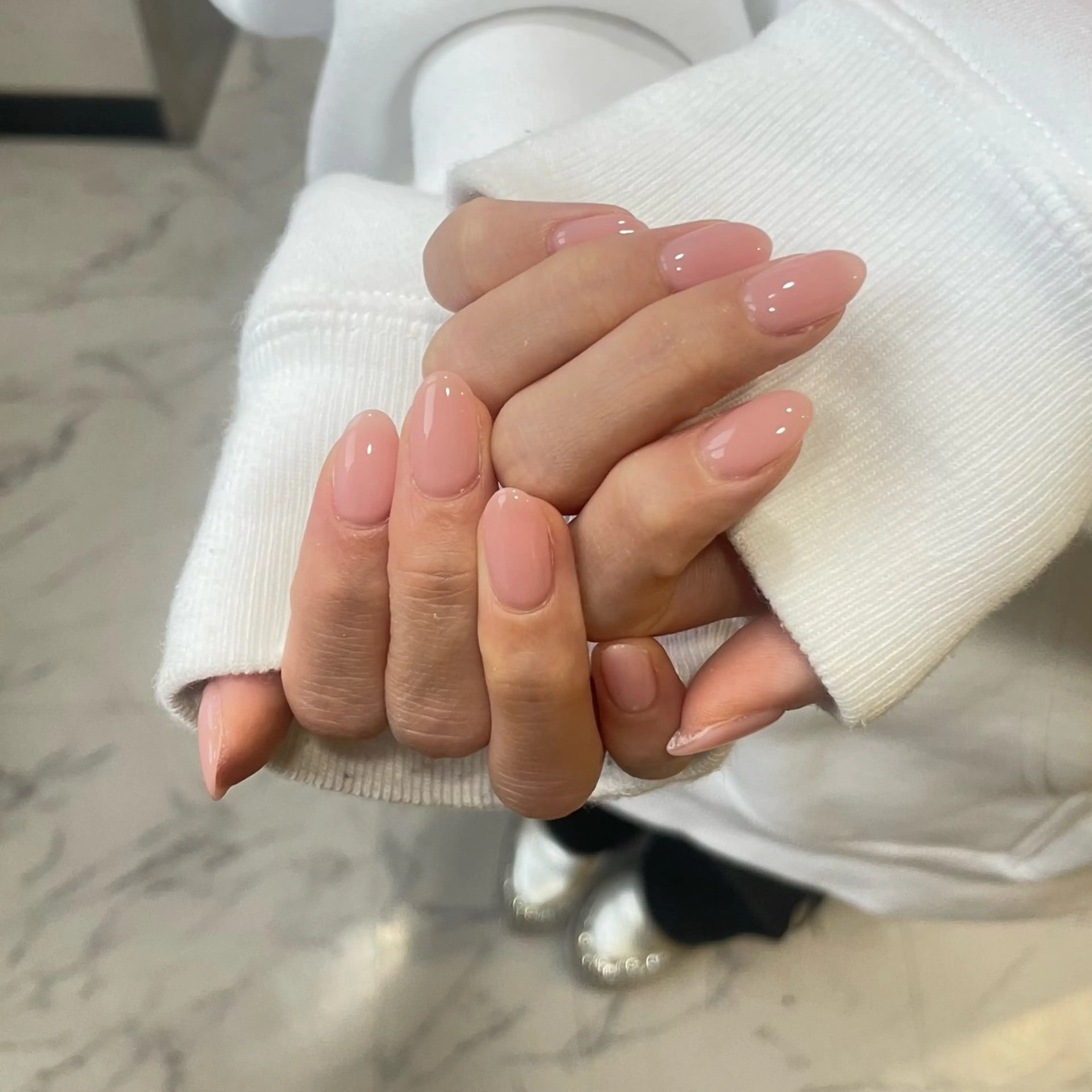 ネイル ピンク ハンドネイル Maya 📍niconailのネイルデザイン