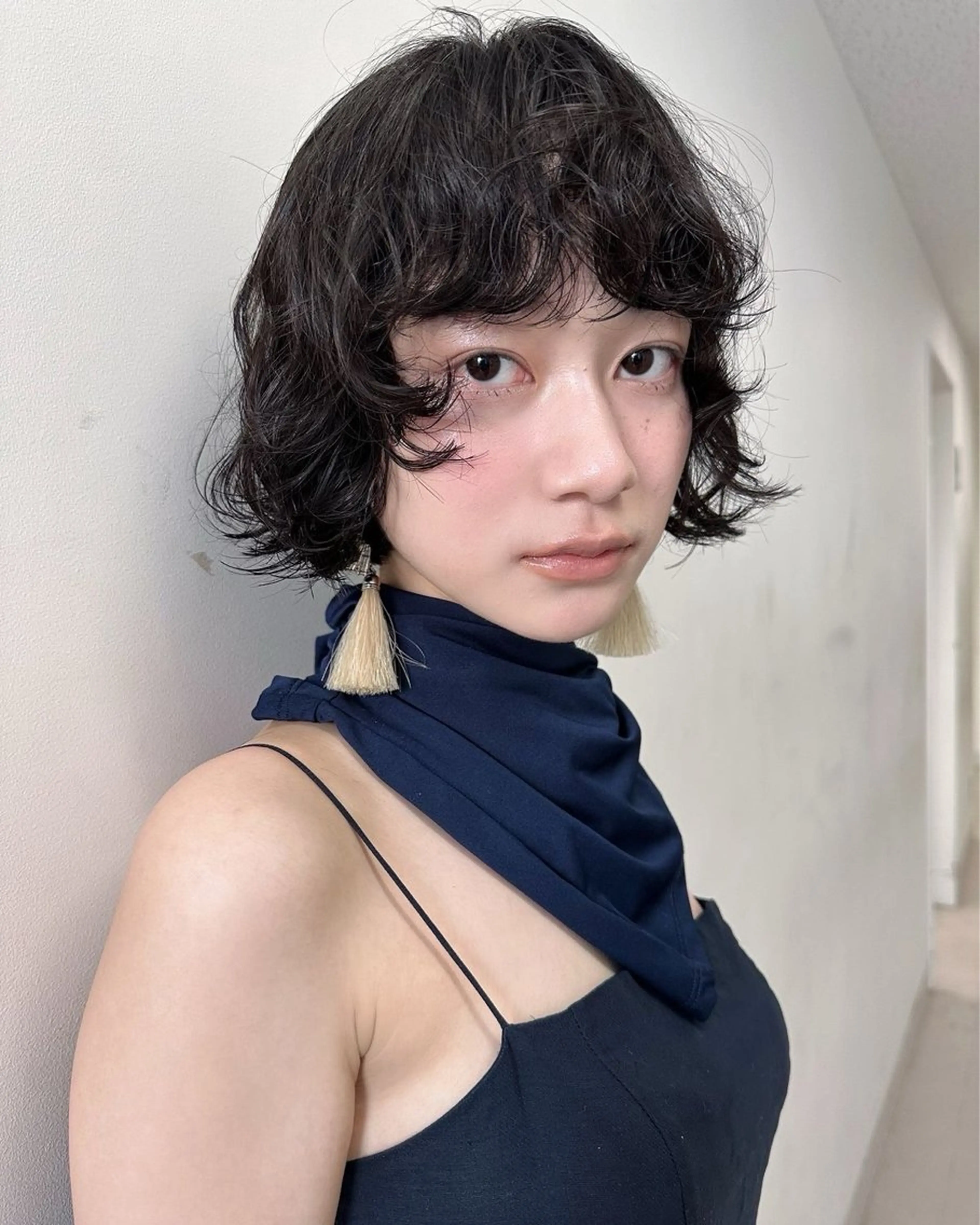 ショート パーマ ボブ FILMS / yuuna 🦢🫗のヘアスタイル