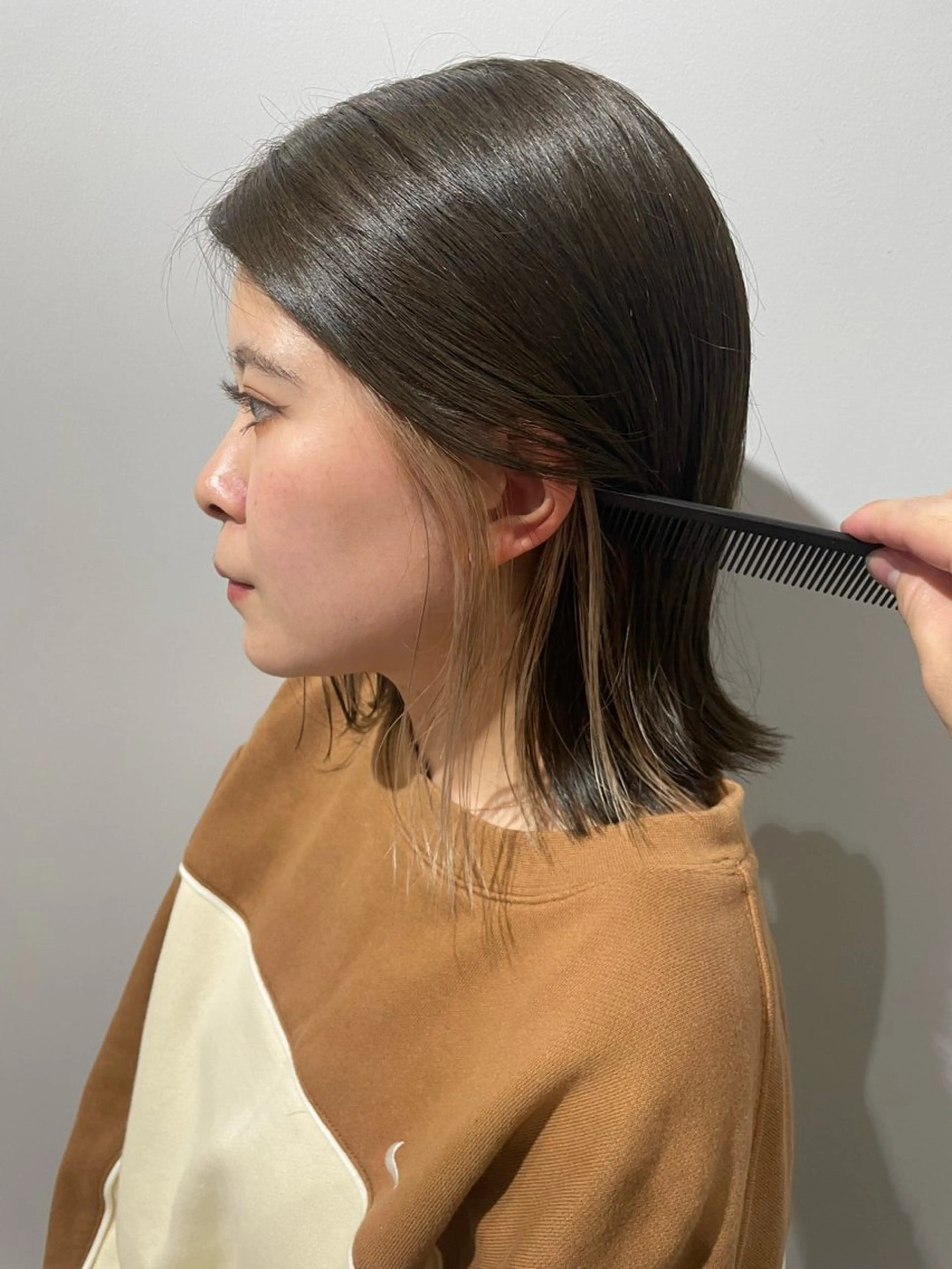 ミディアム ハイトーン/ボブ /Riimooaのヘアスタイル