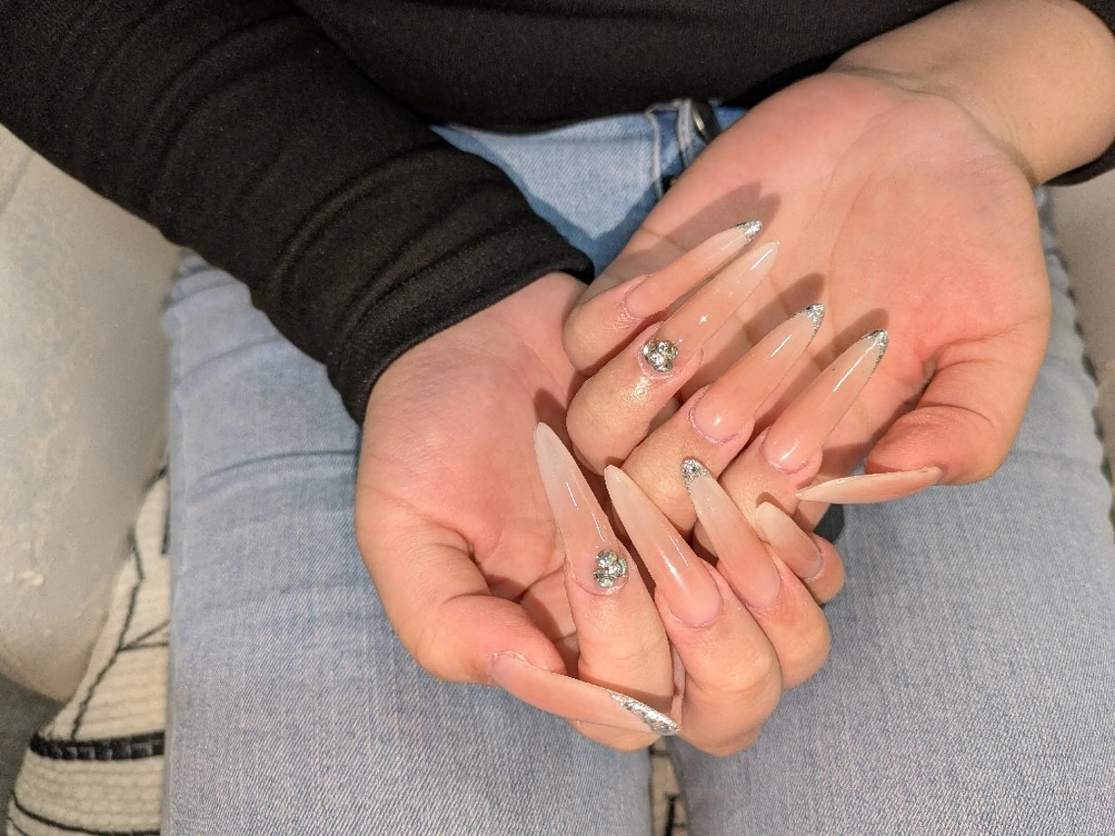 ネイル チークネイル ハンドネイル nailsalon J&K所属・J&K🤍ひらた 当日OK❣️のネイルデザイン