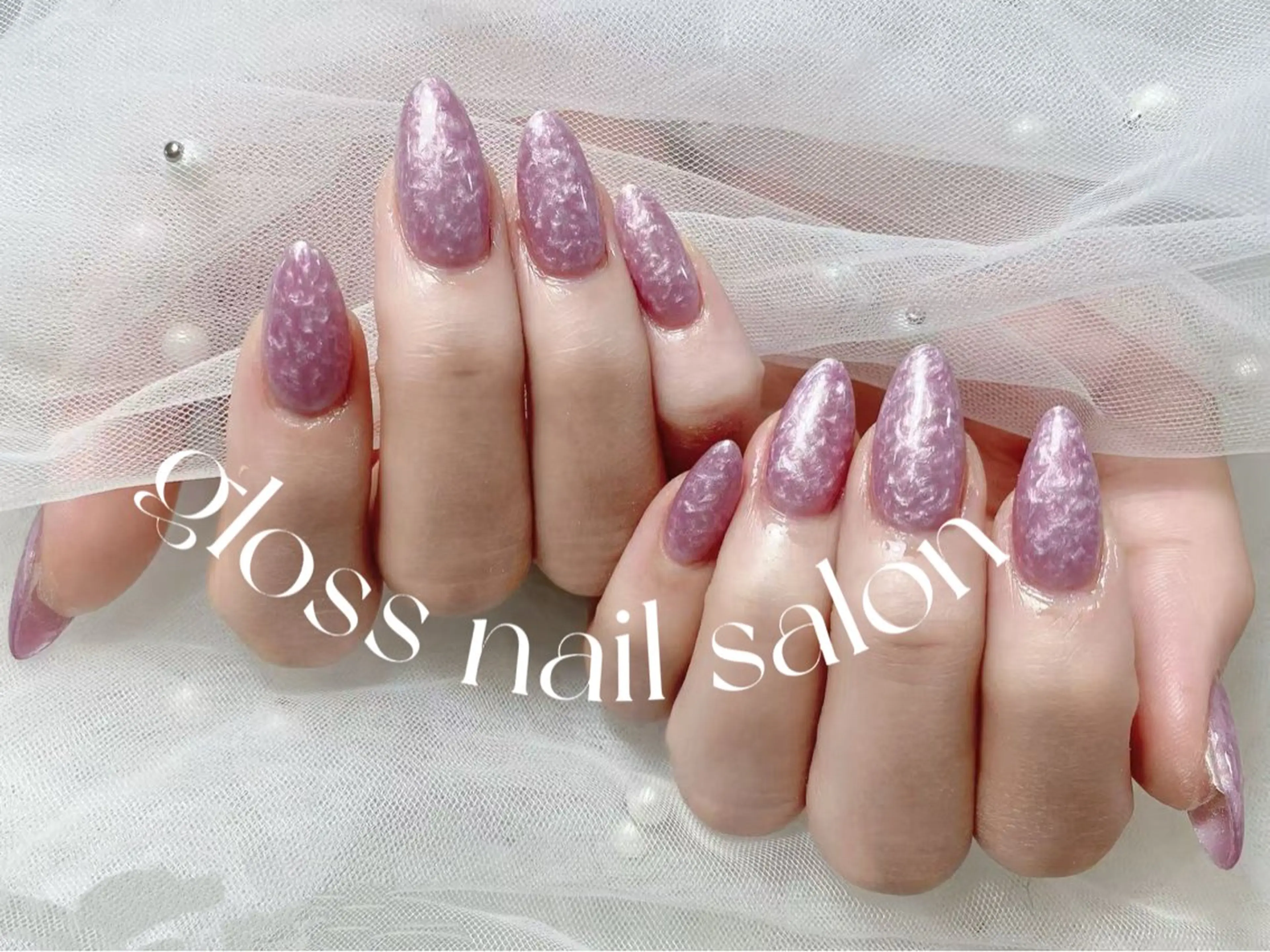 ネイル miho🍎 Gloss nailのネイルデザイン