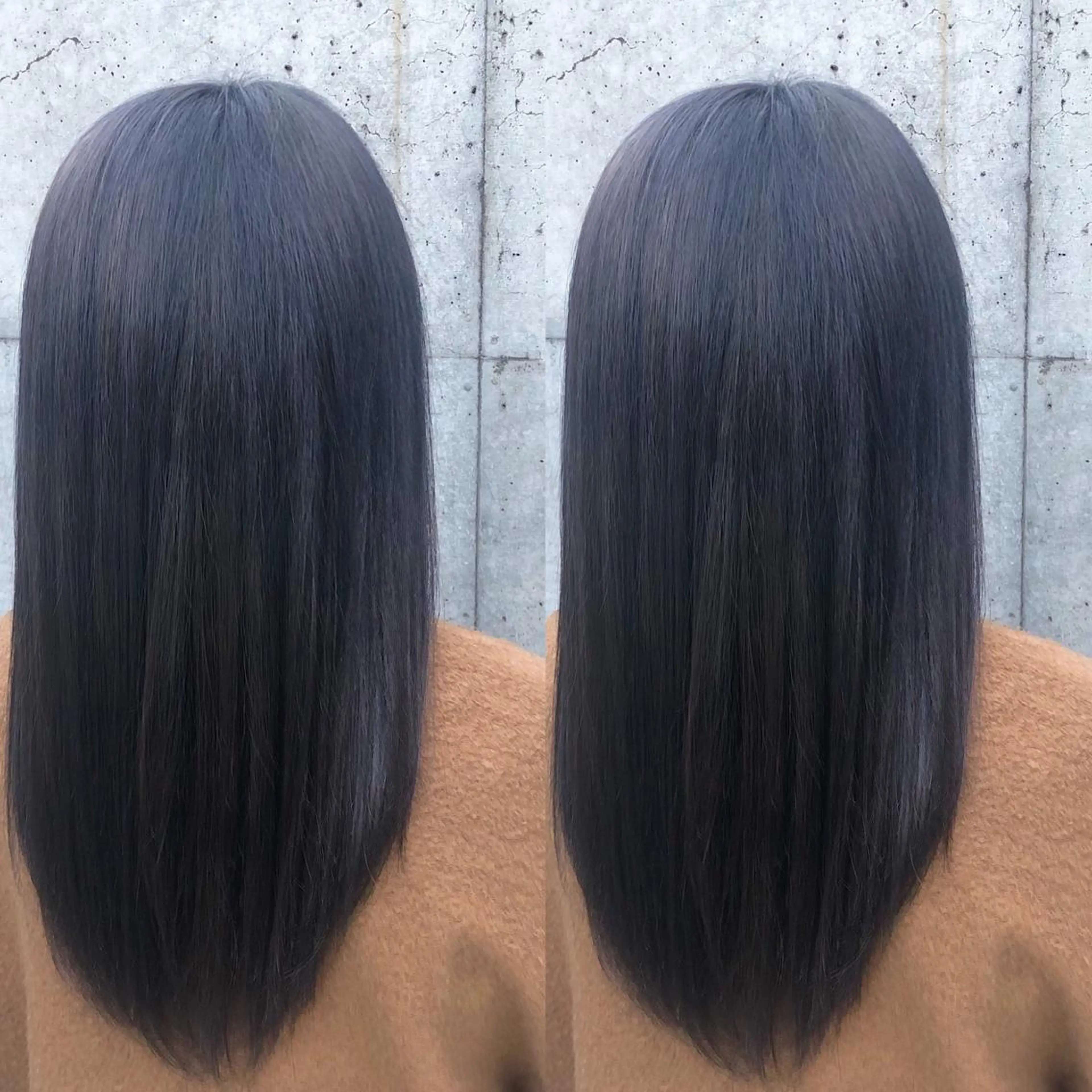 ロング カラー パーマ ヘアアレンジ メンズ キッズ ネイル マツエク・マツパ ベージュカラー ブルーカラー ブルージュ ミルクティーベージュ ブルー カット ヘアカラー トリートメント 💟Chloe原宿店 🩶ハイトーンのヘアスタイル