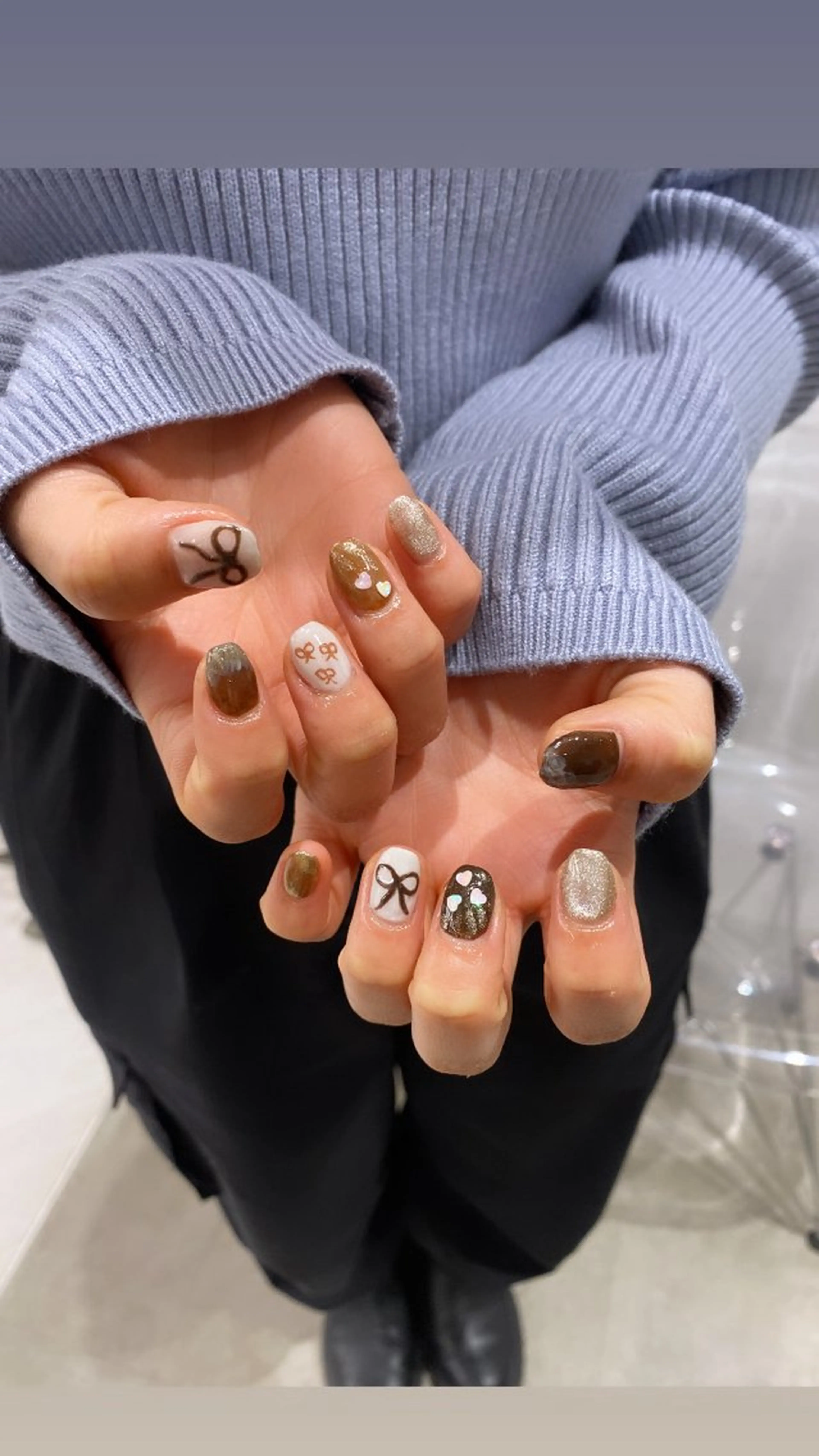 ネイル アートネイル ジェルネイル 韓国ネイル メンズネイル パラジェル emu所属・けいこ🍊ニュアンス ネイル/個性派ネイルのネイルデザイン