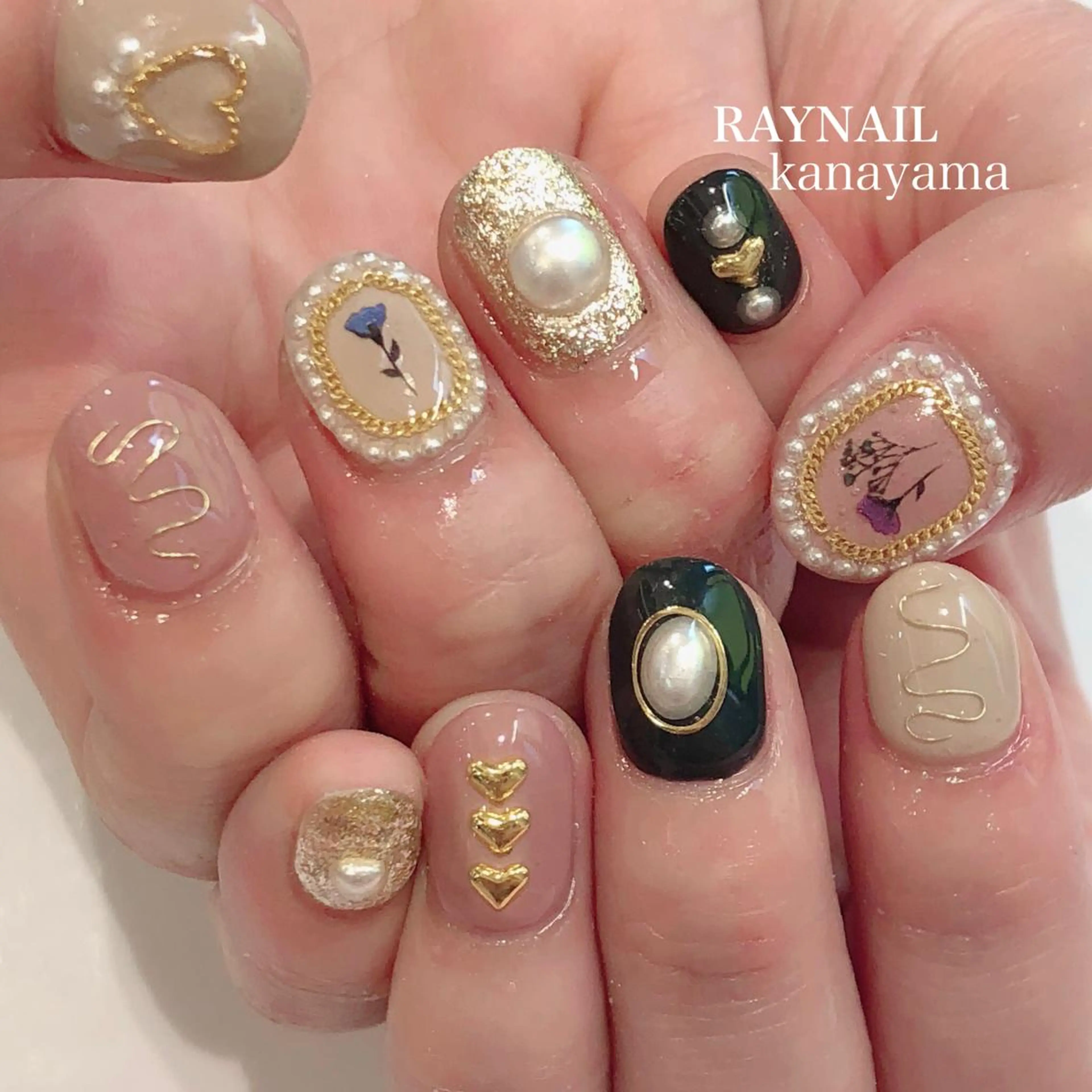 ネイル フラワーネイル Can Nail 栄店 【キャンネイル】所属・後藤今日子 CANNAIL栄店のネイルデザイン