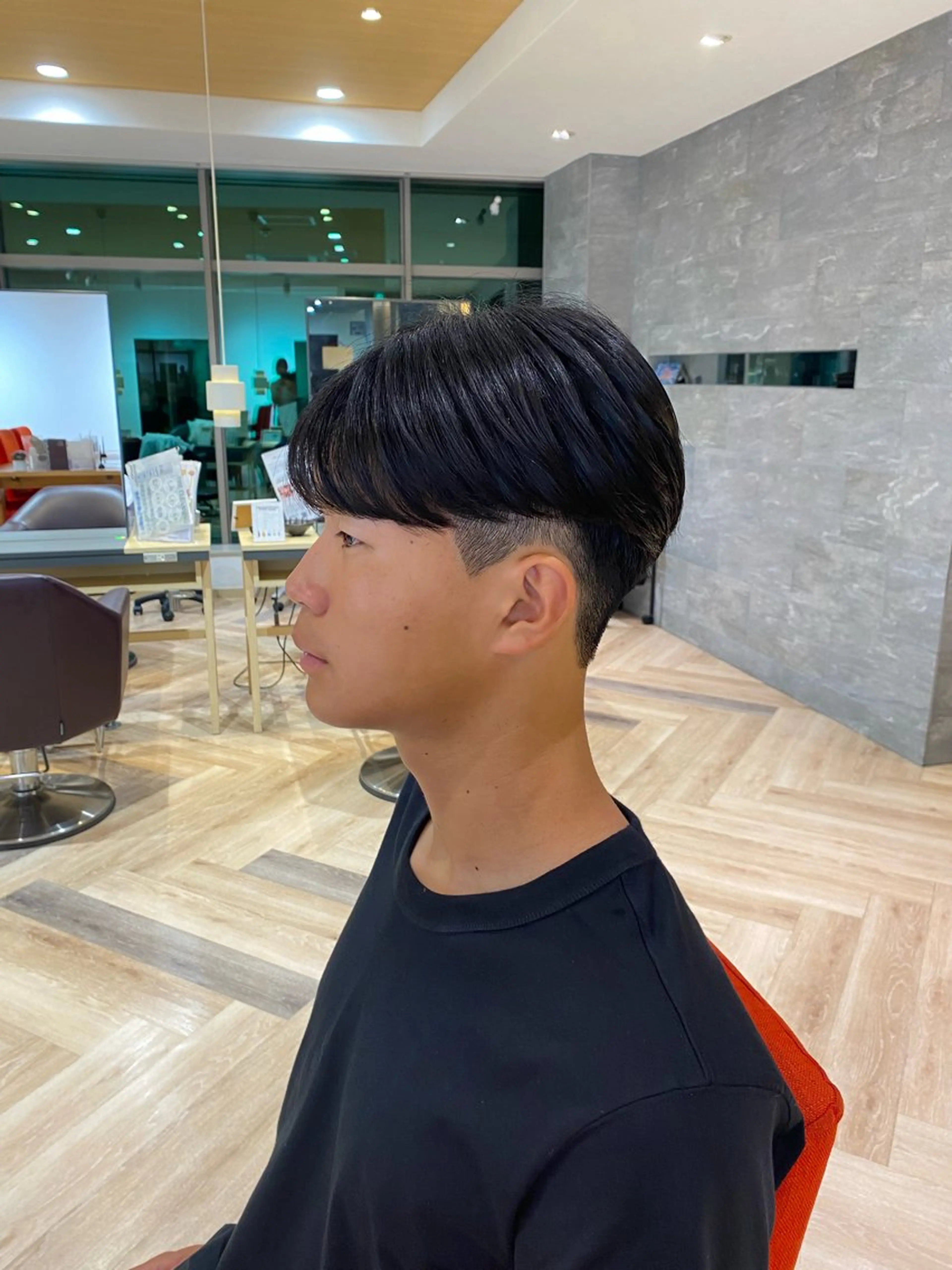 メンズ マッシュ シースルーマッシュ カット Yamada Ami🪐のヘアスタイル