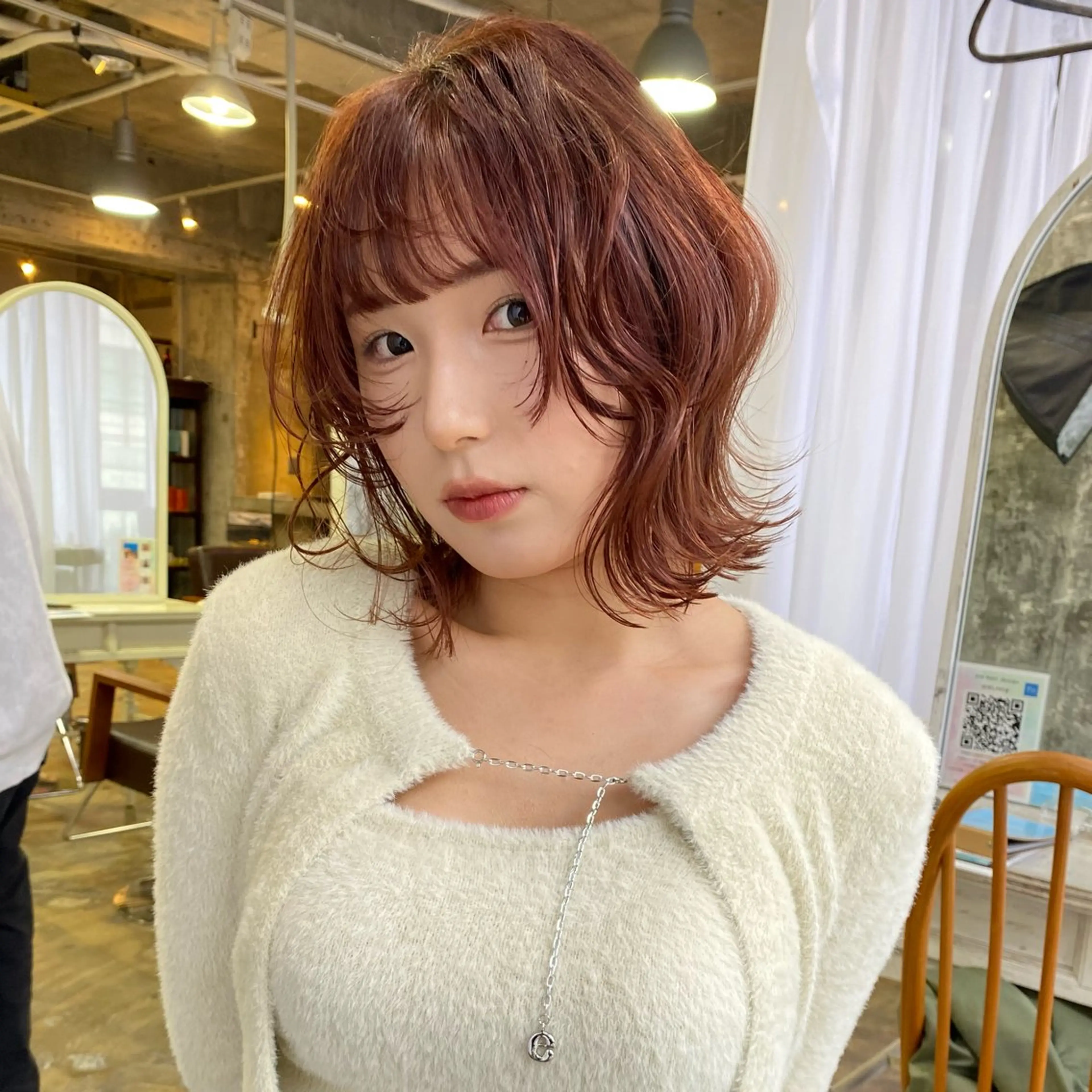 pia 透明感カラー＋カット＋milbonトリートメント🫧の写真