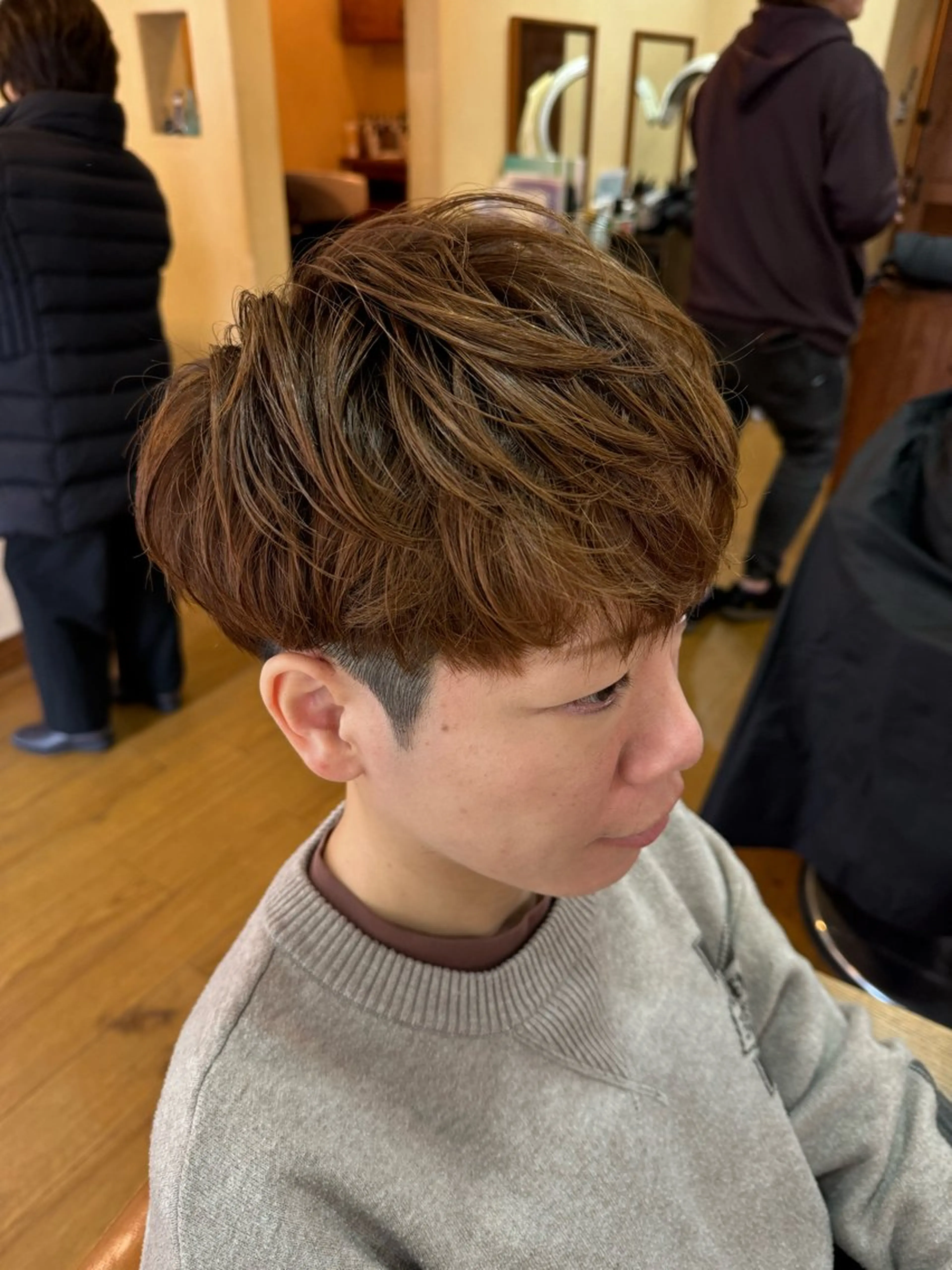 カット＋ダメージレスカラーの写真