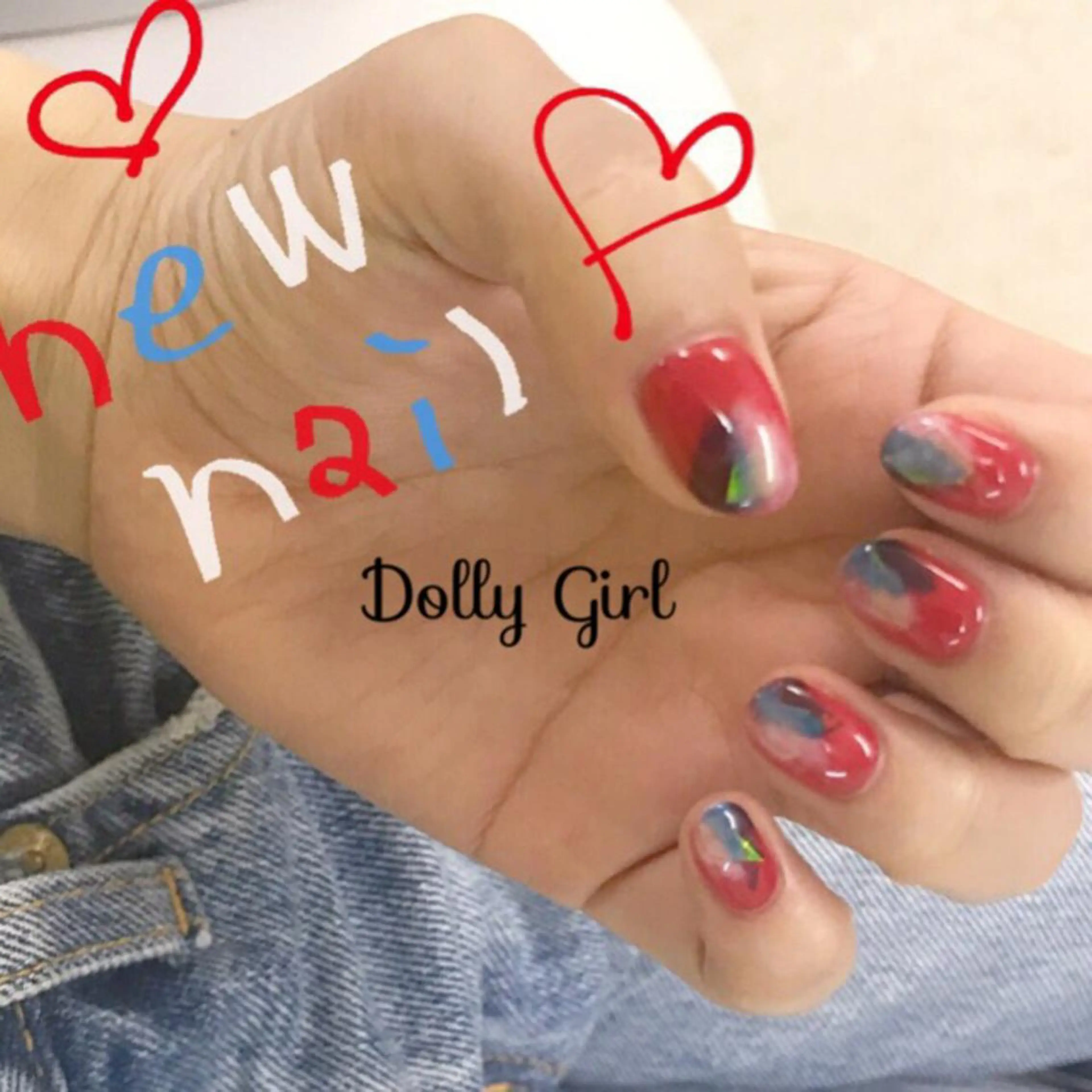 ネイル 個室ネイルサロンDolly  Girl〜ドーリーガール〜所属・DollyGirl KYOKOのネイルデザイン