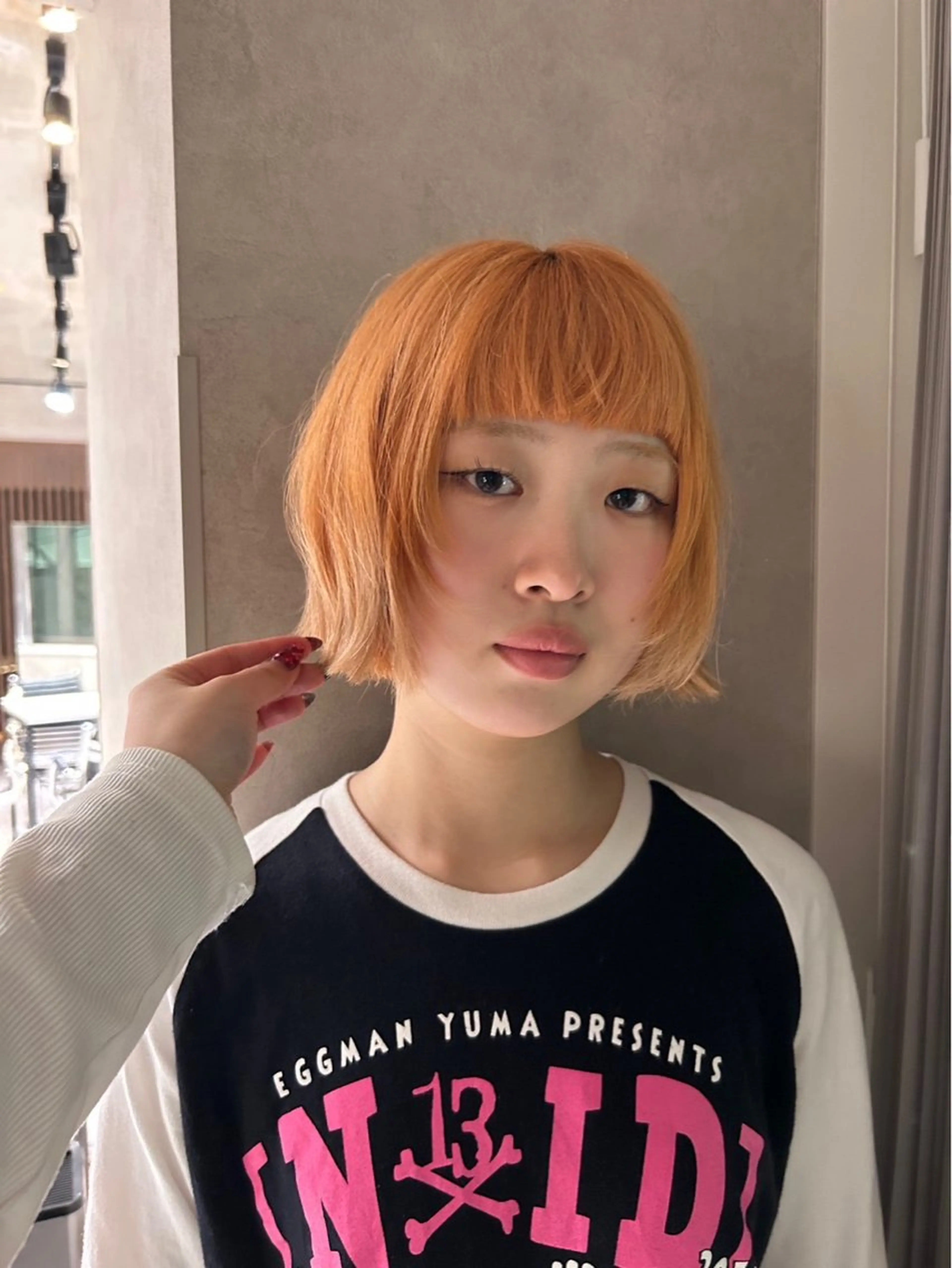 ショート ハイトーン🫀 デザイン🪐yumeのヘアスタイル