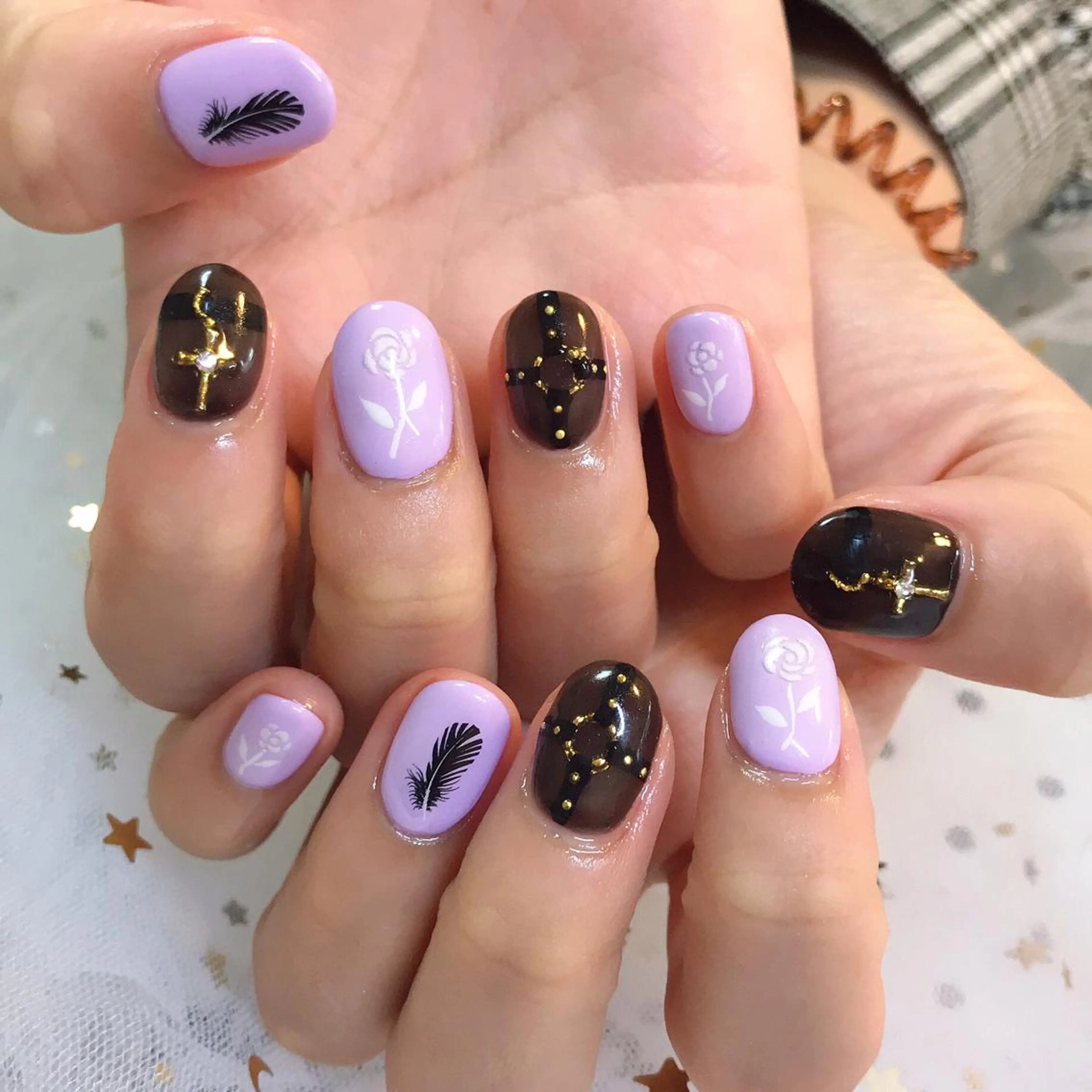 カラー ネイル Q Free nailsのネイルデザイン