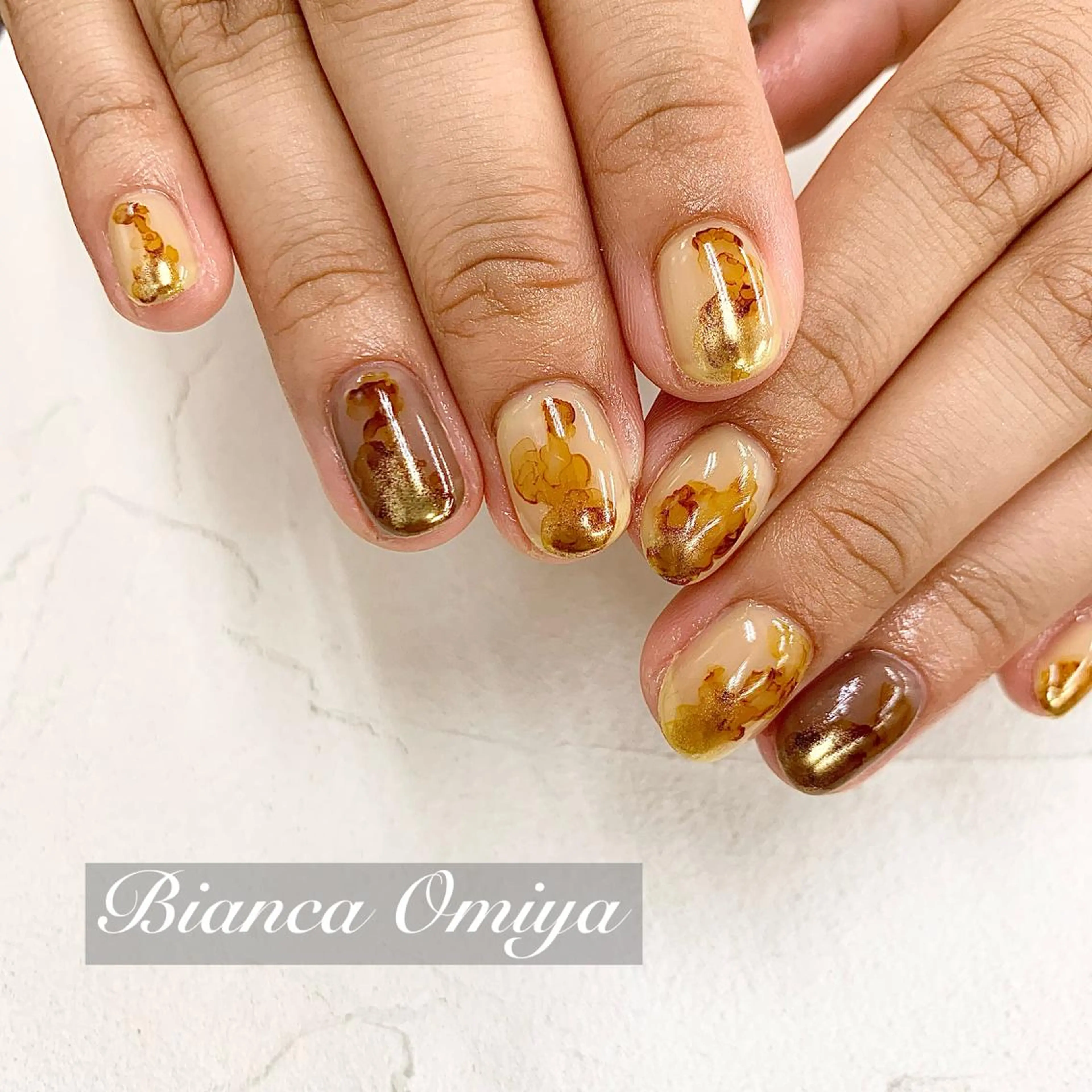 ネイル ビアンカ大宮ネイル 店長 モリサワのネイルデザイン