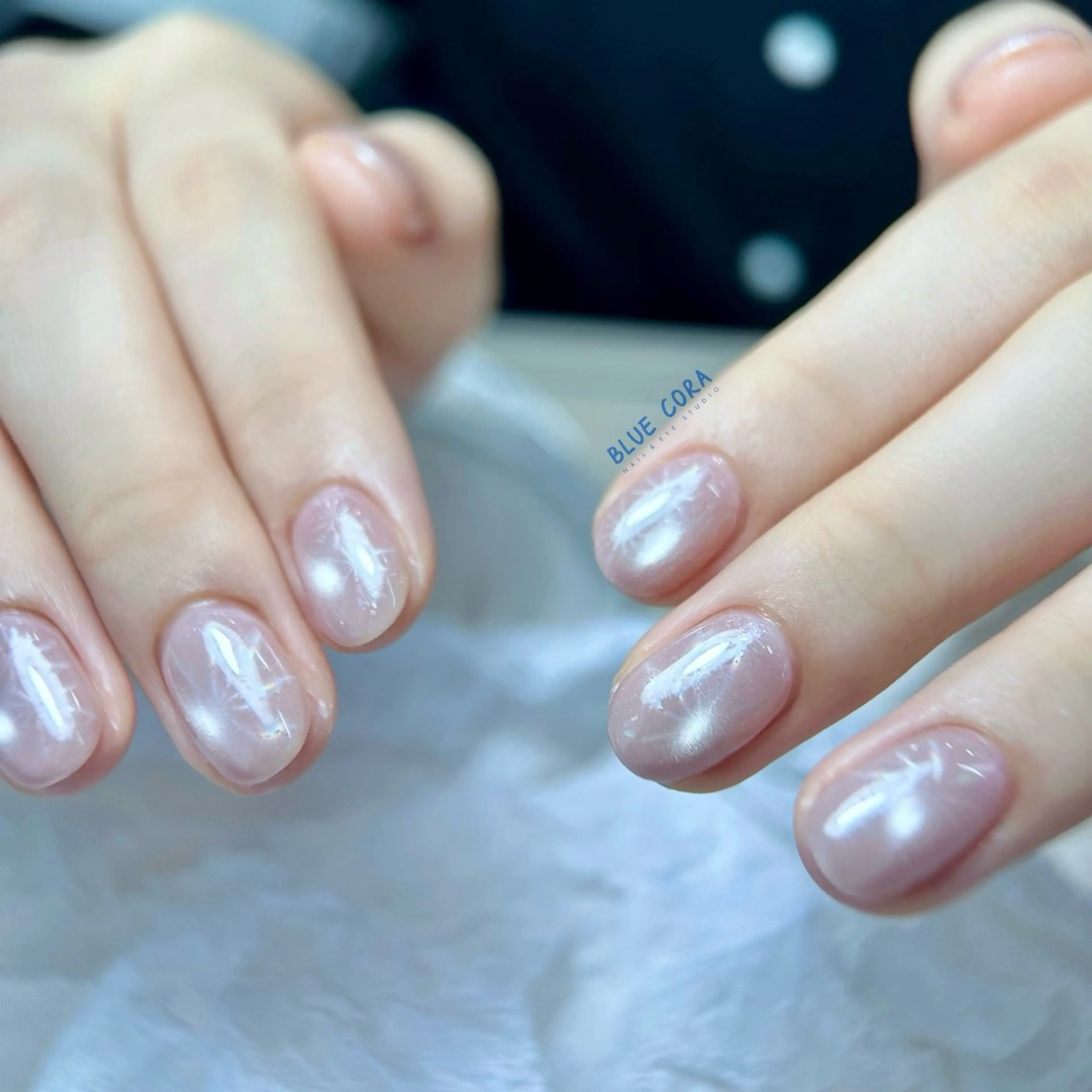 ネイル クリアネイル ハンドネイル ハンドケア BLUE CORA所属・BLUE CORAのネイルデザイン