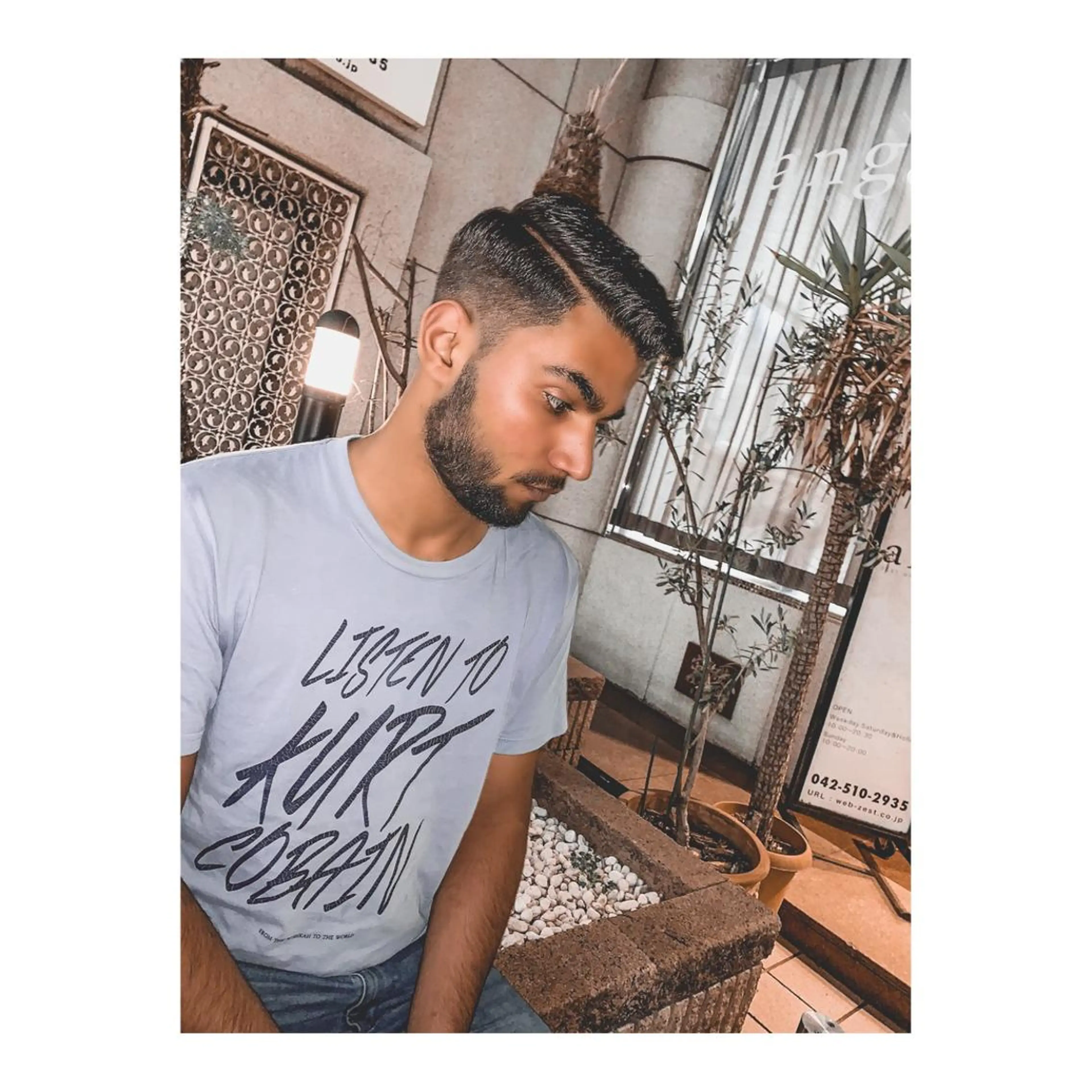 ショート カラー ヘアアレンジ メンズ ange☞ soutaのヘアスタイル