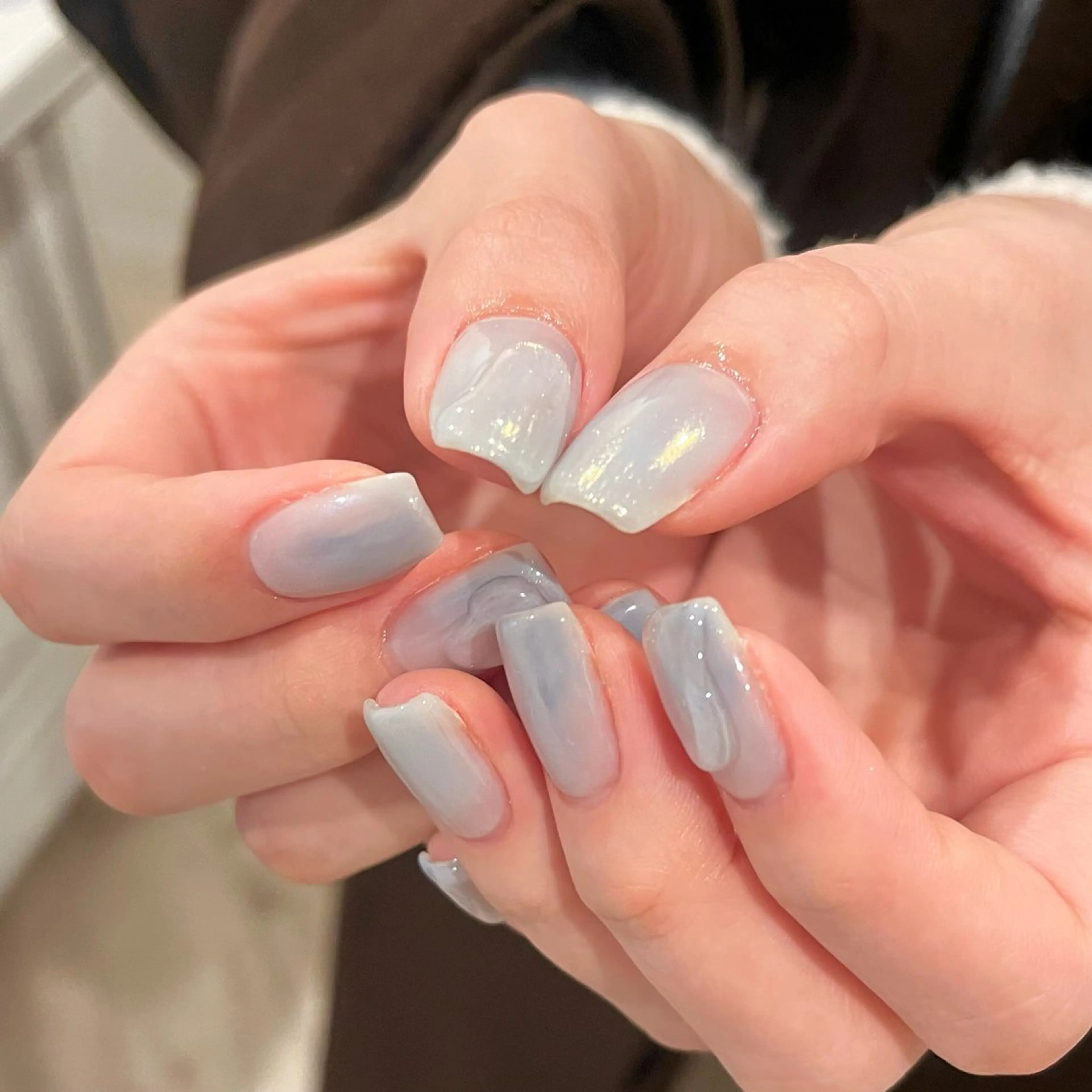 ネイル アートネイル フレンチネイル ジェルネイル グラデーション マグネットネイル CLUTCH 阿倍野 いけだのネイルデザイン