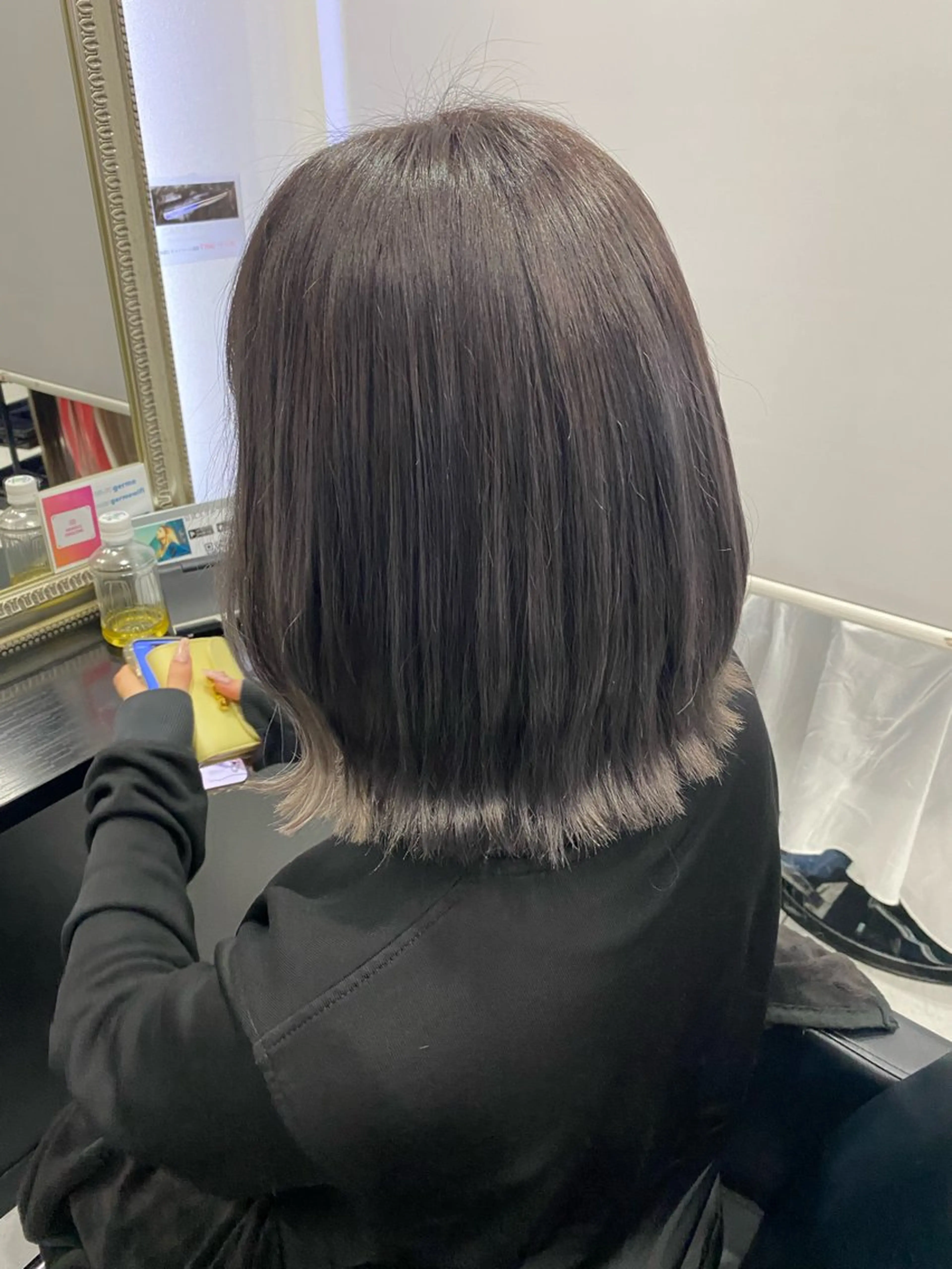 ミディアム エクステ ヘアカラー トリートメント エクステ HIYORI🌺 /ジェルムのヘアスタイル