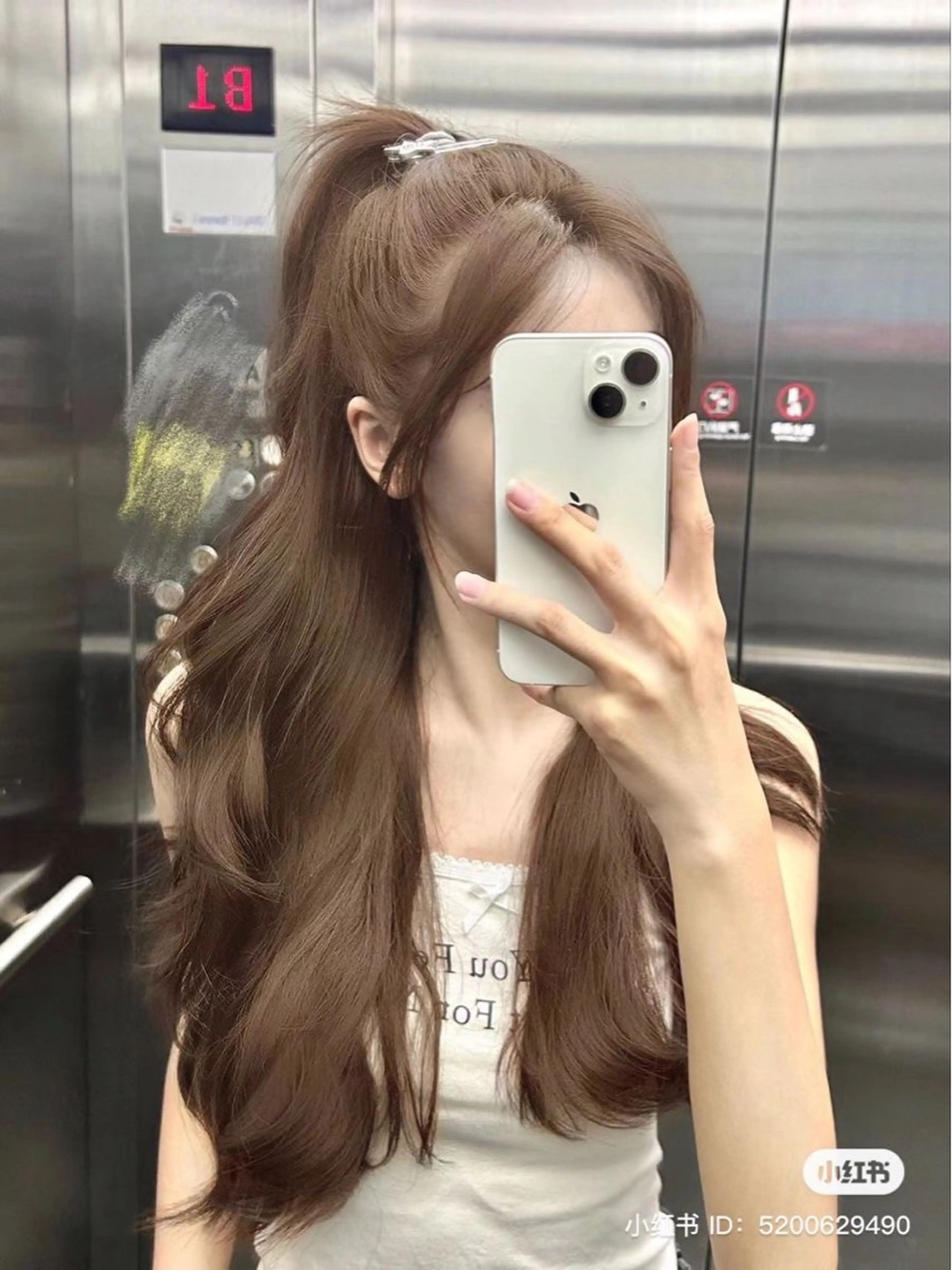 カラー ヘアセット 透明感うる艶カラー 🤍MANAMIのヘアスタイル