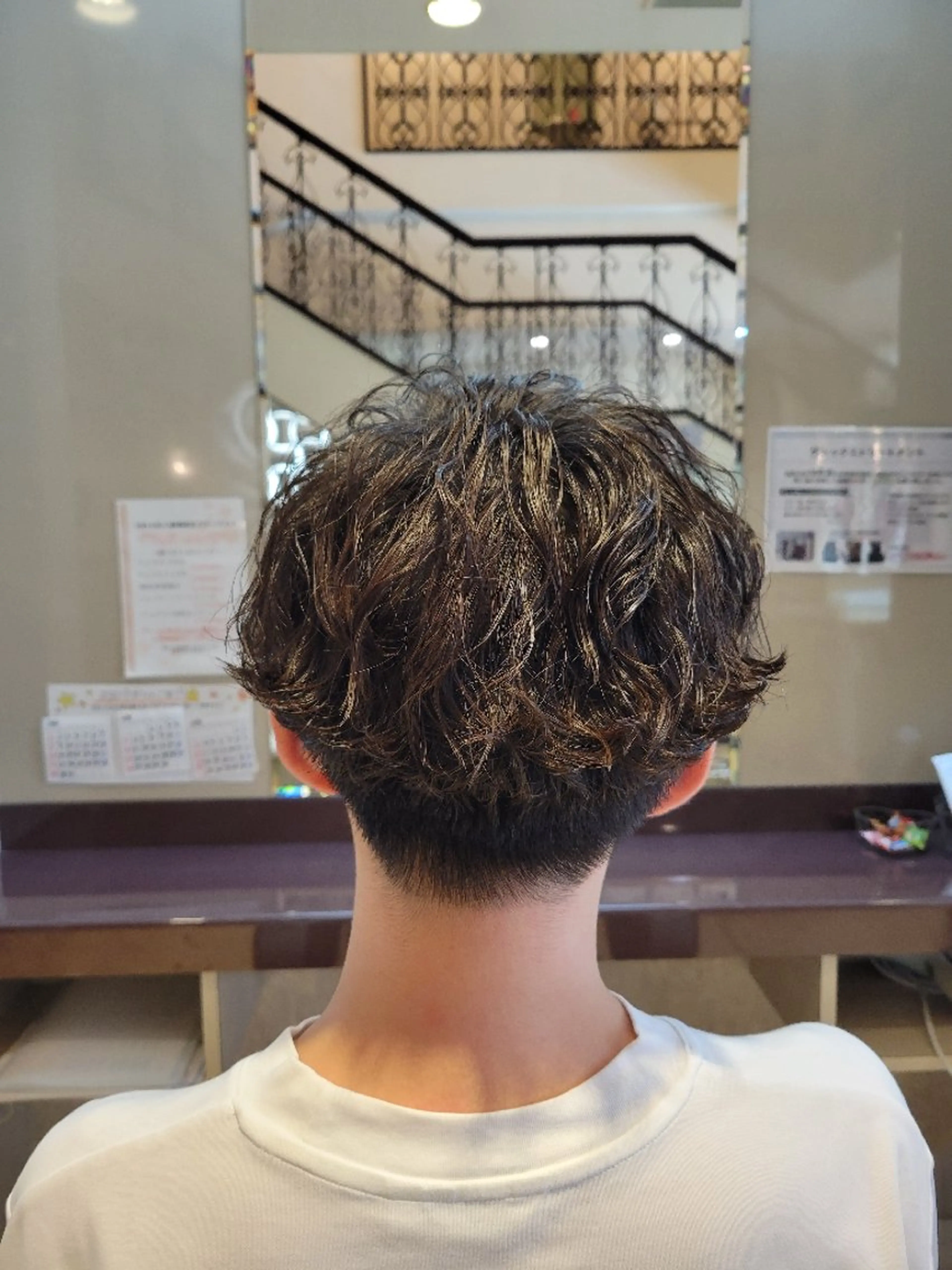 パーマ さとう かなこのヘアスタイル