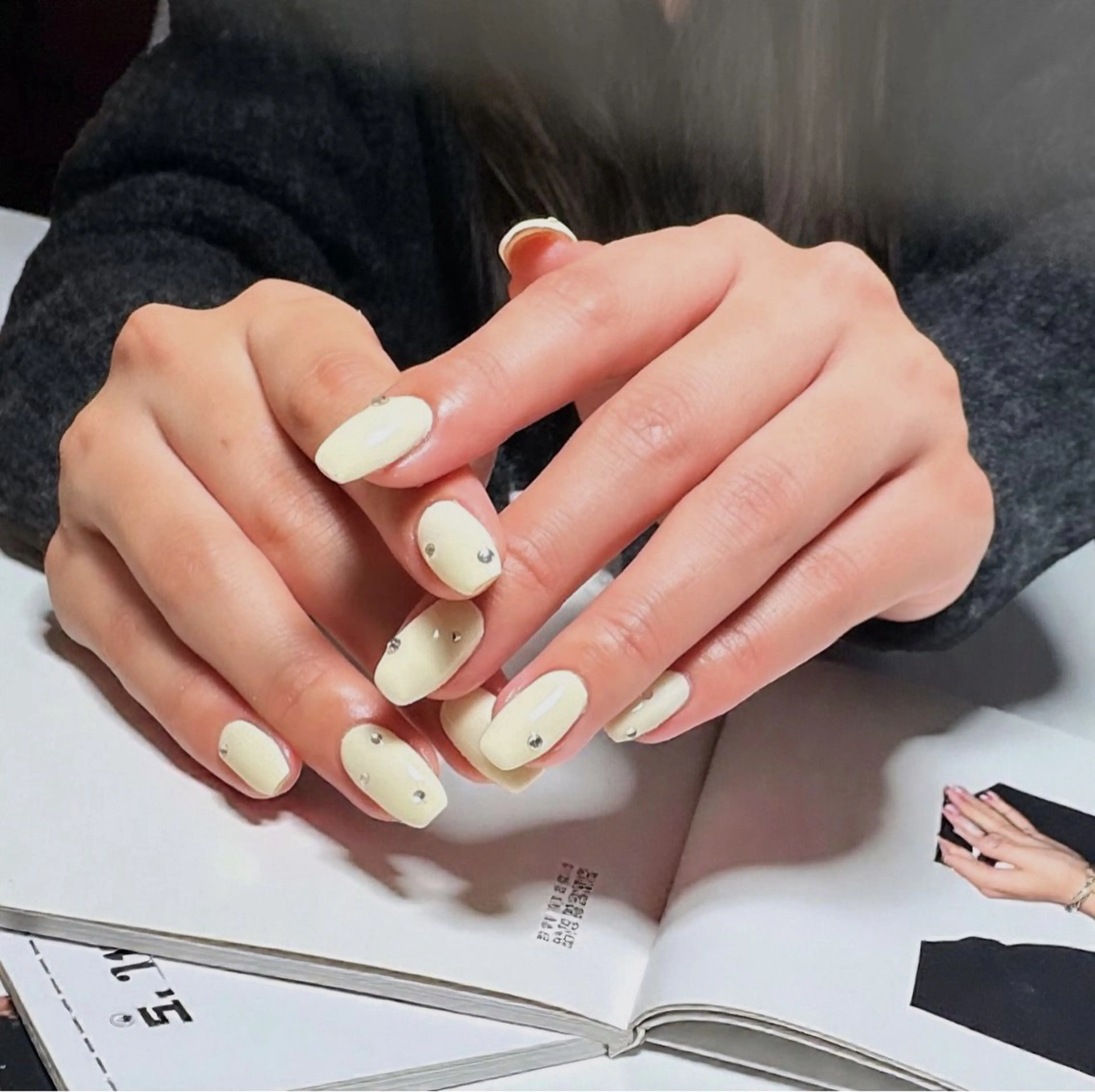 ネイル ワンカラーネイル ハンドネイル IRIS-アイリス- Nomu.のネイルデザイン