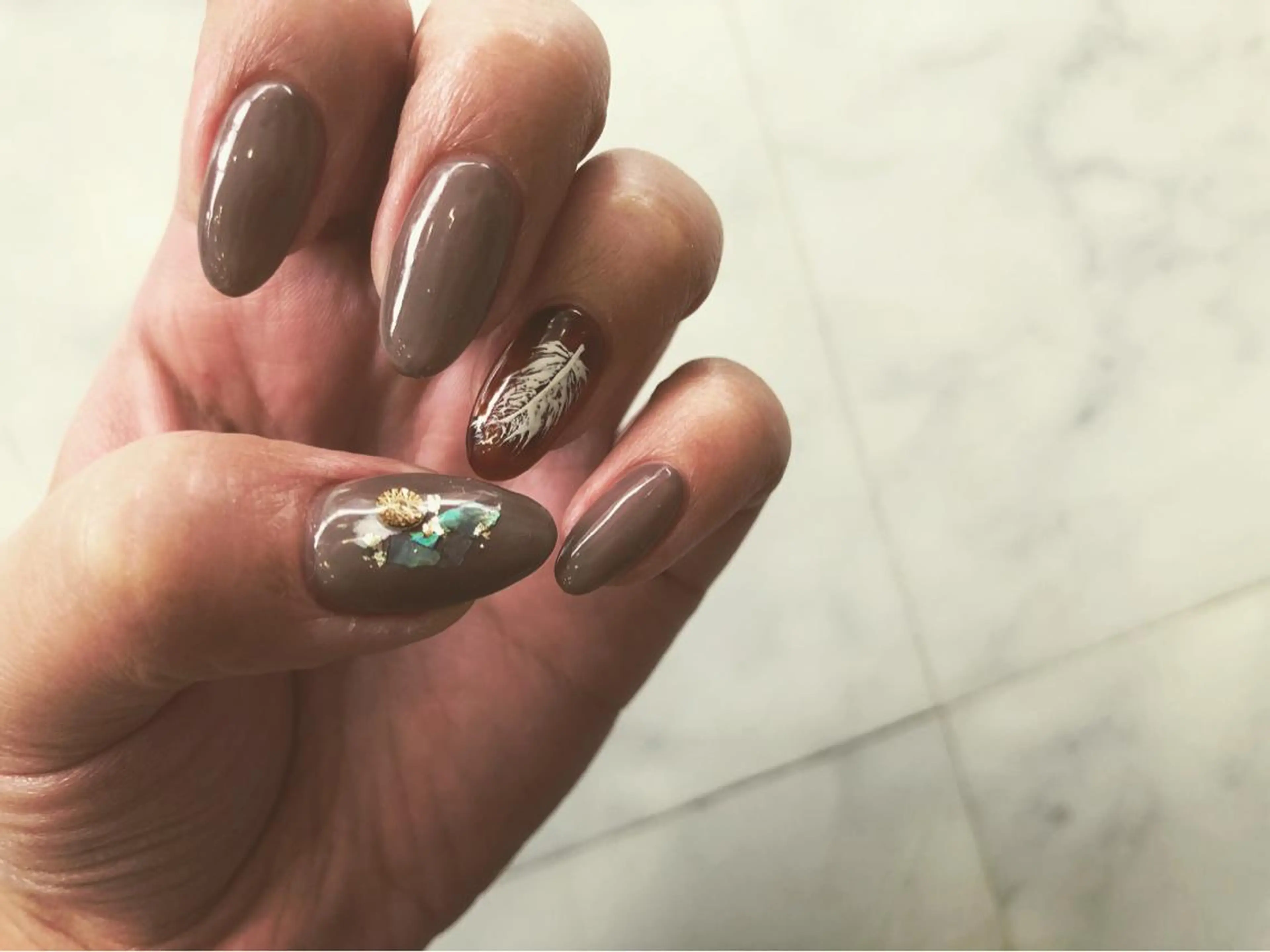 ネイル s/w _shokoのネイルデザイン