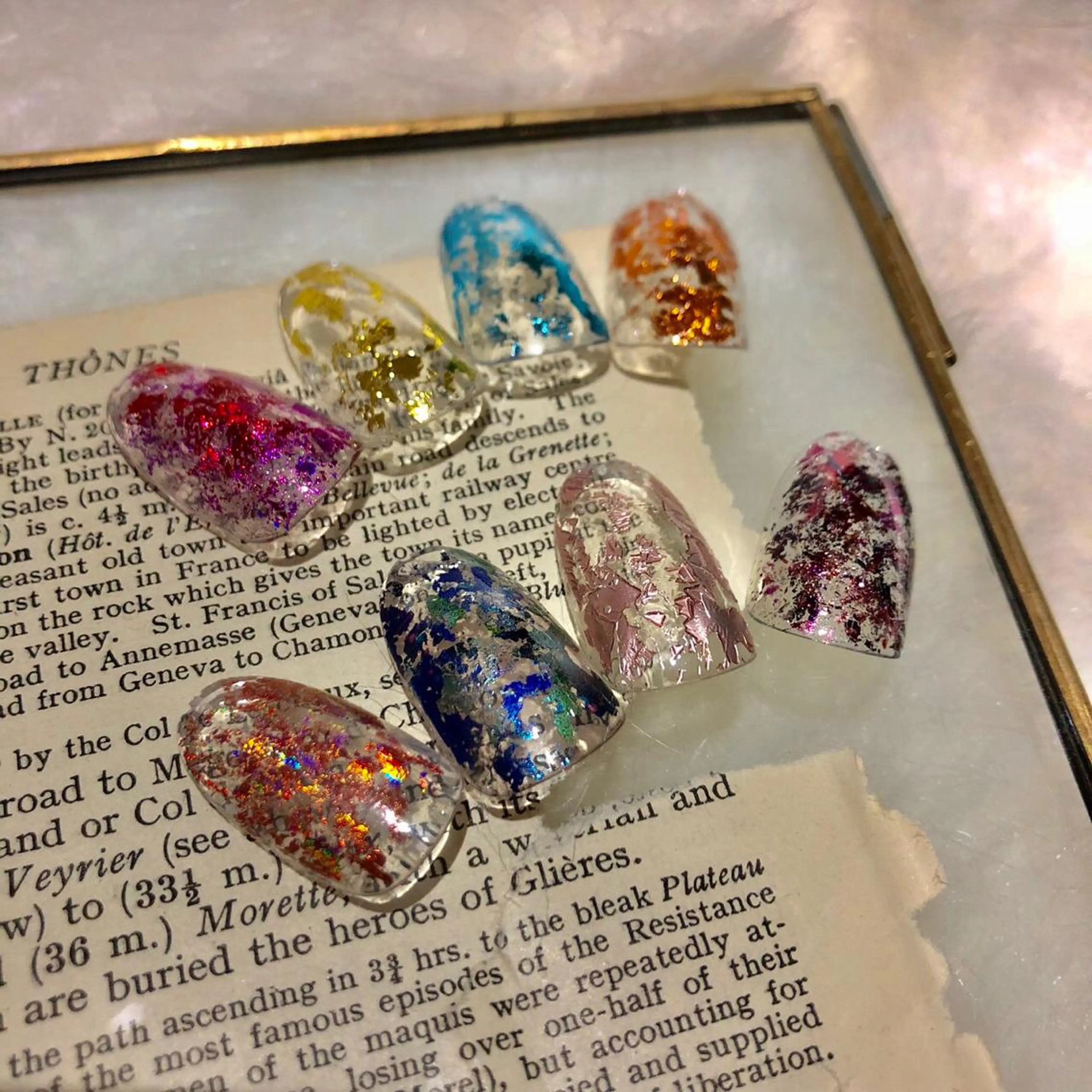 ネイル Amber21.所属・Nagahama Akariのネイルデザイン