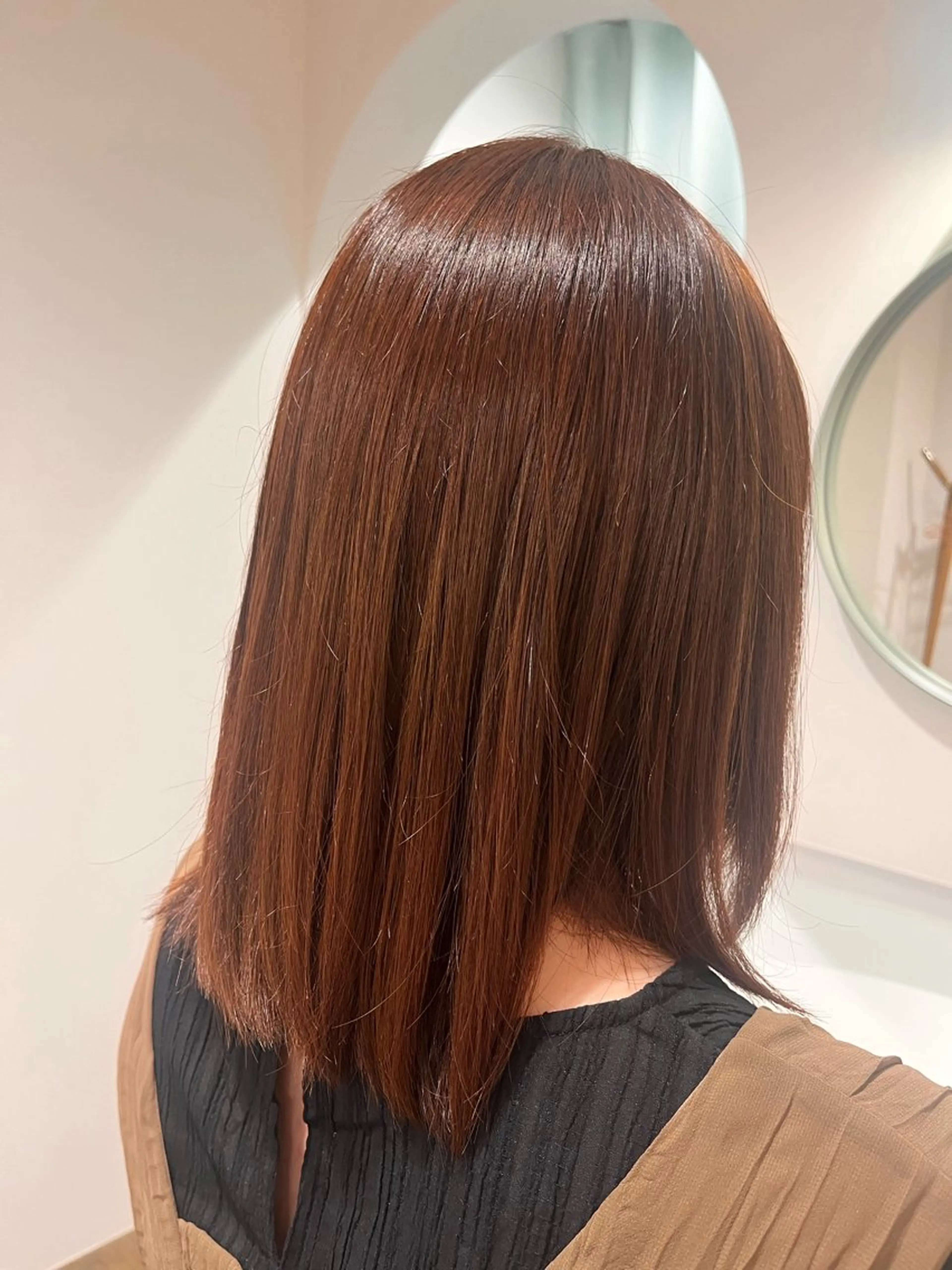 ロング ヘアカラー 武村美咲/ 暖色/艶カラーのヘアスタイル
