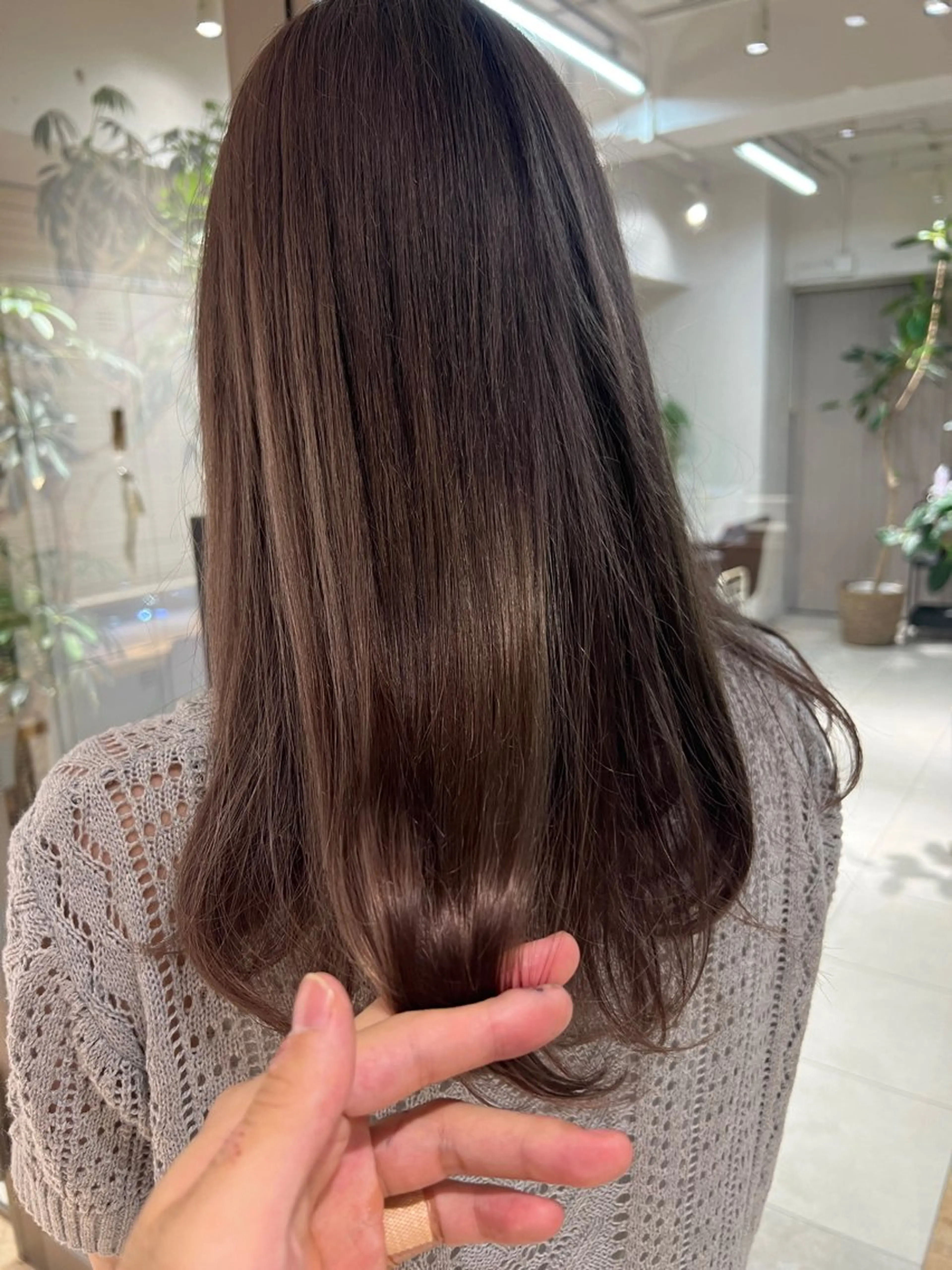 ロング ベージュ/アレンジ /横浜/杉本千夏のヘアスタイル