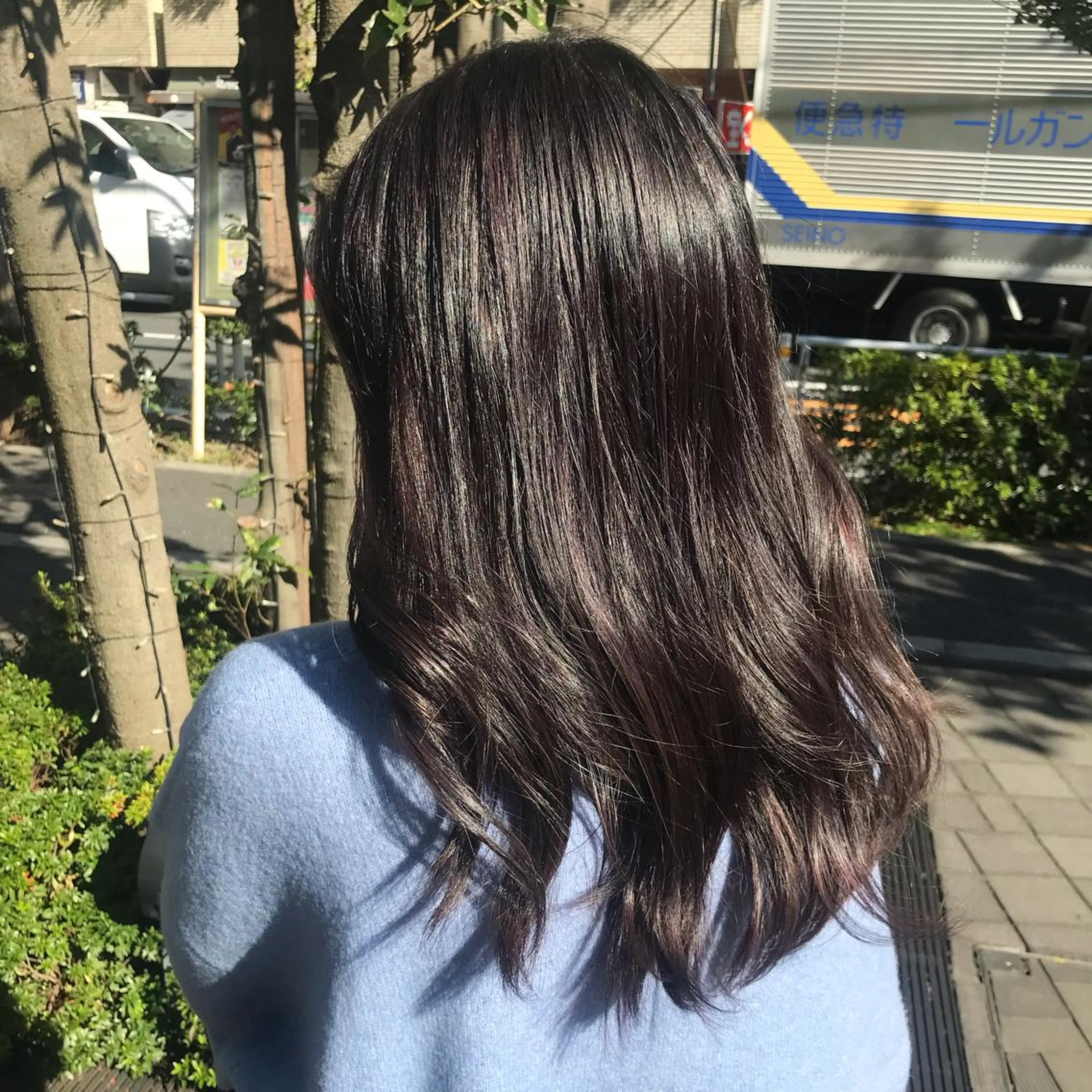 ロング カラー メンズ特化/ パーマChihoのヘアスタイル