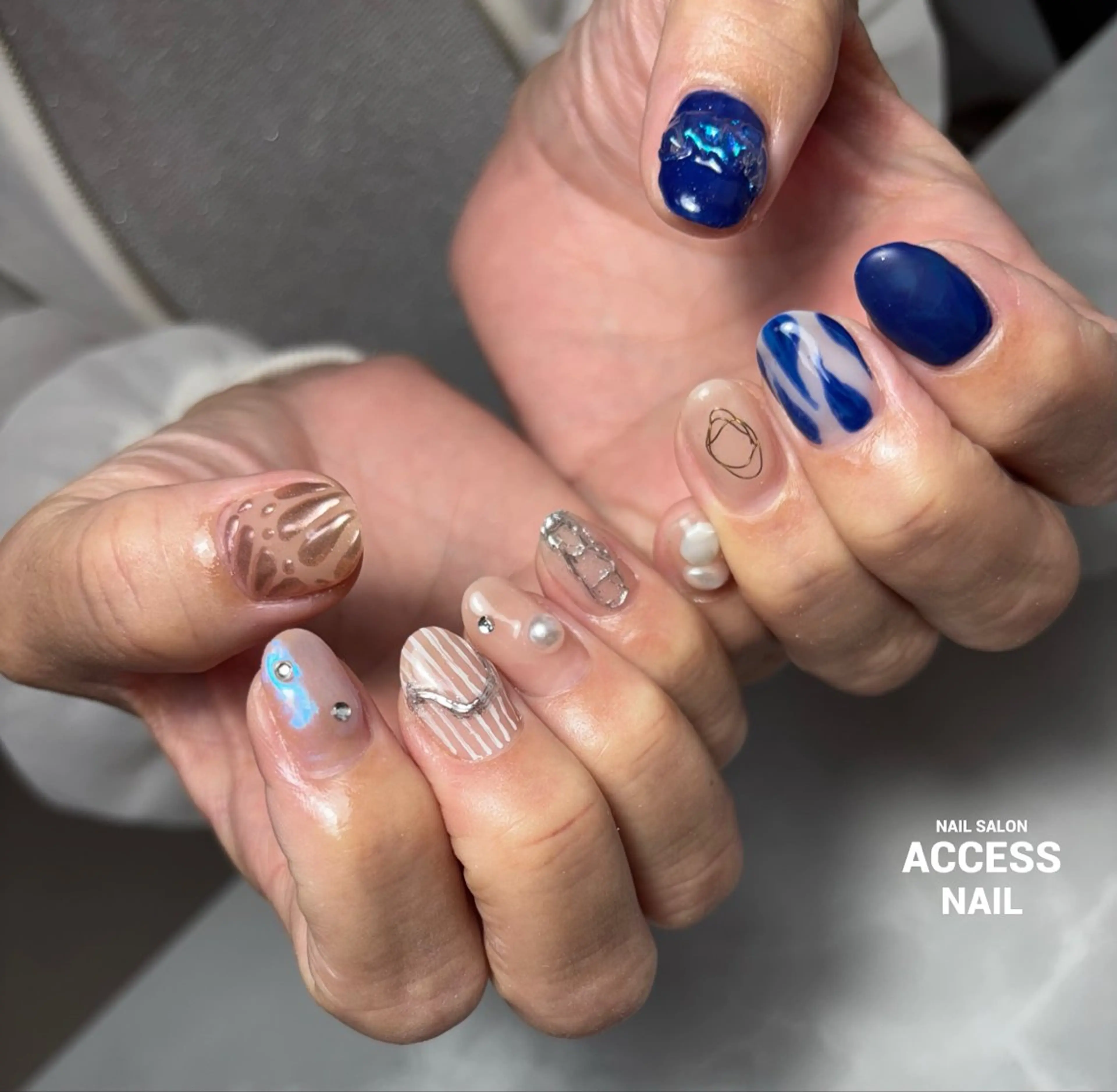 ネイル access nailのネイルデザイン