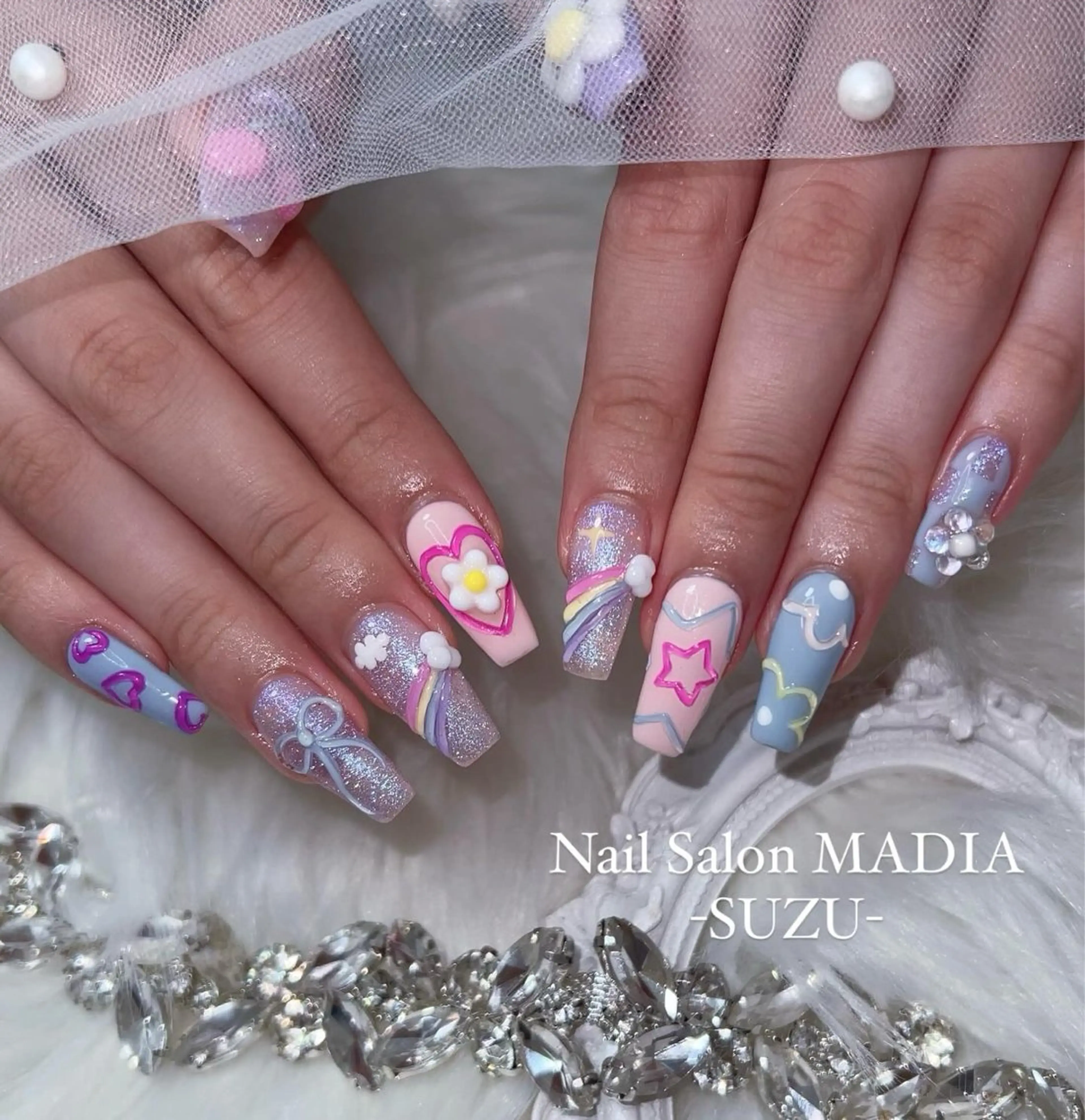 ジェル🩷アートやり放題(オフ込み)の写真