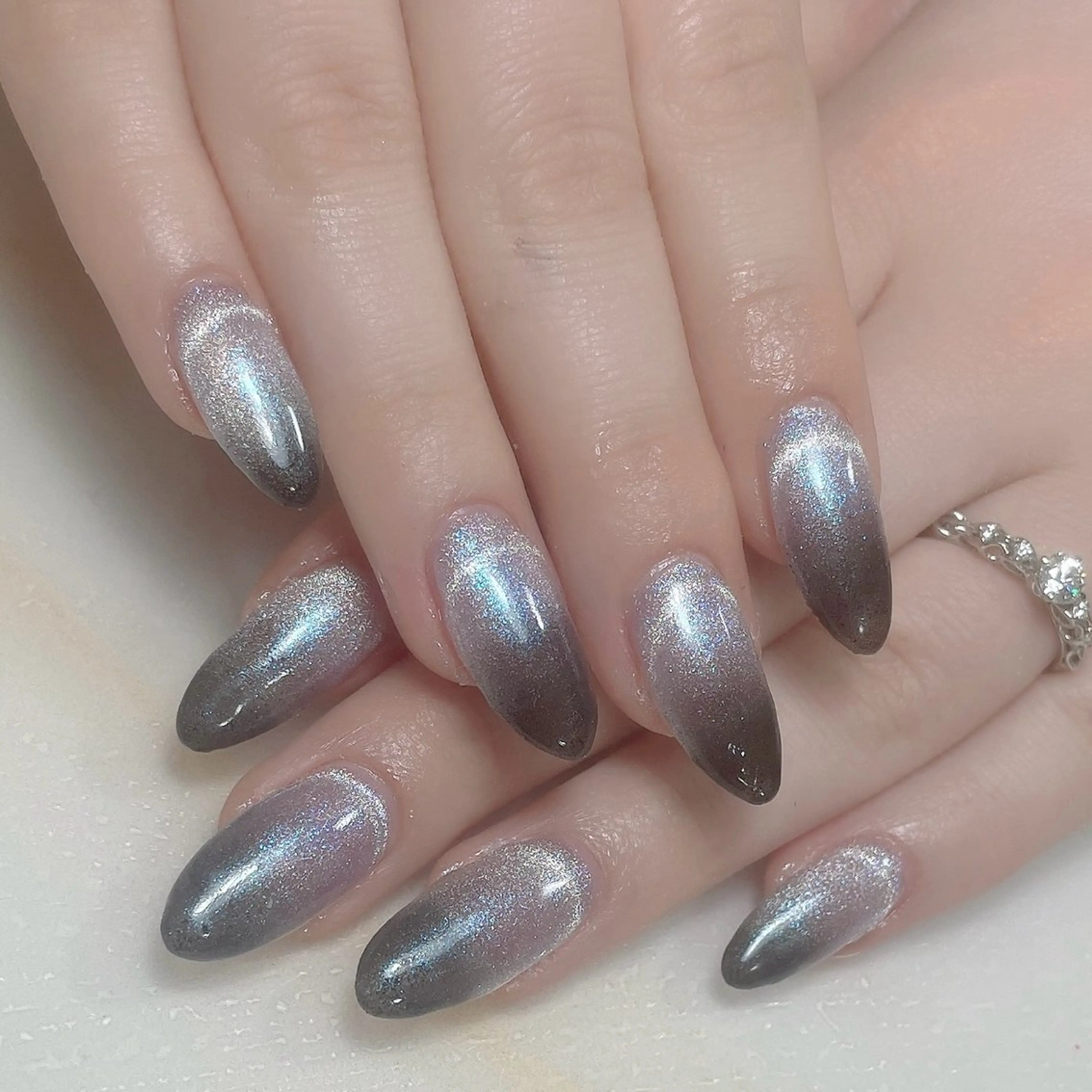 ネイル アートネイル フレンチネイル ジェルネイル グラデーション 韓国ネイル ハンドネイル 久保田 マリコのネイルデザイン