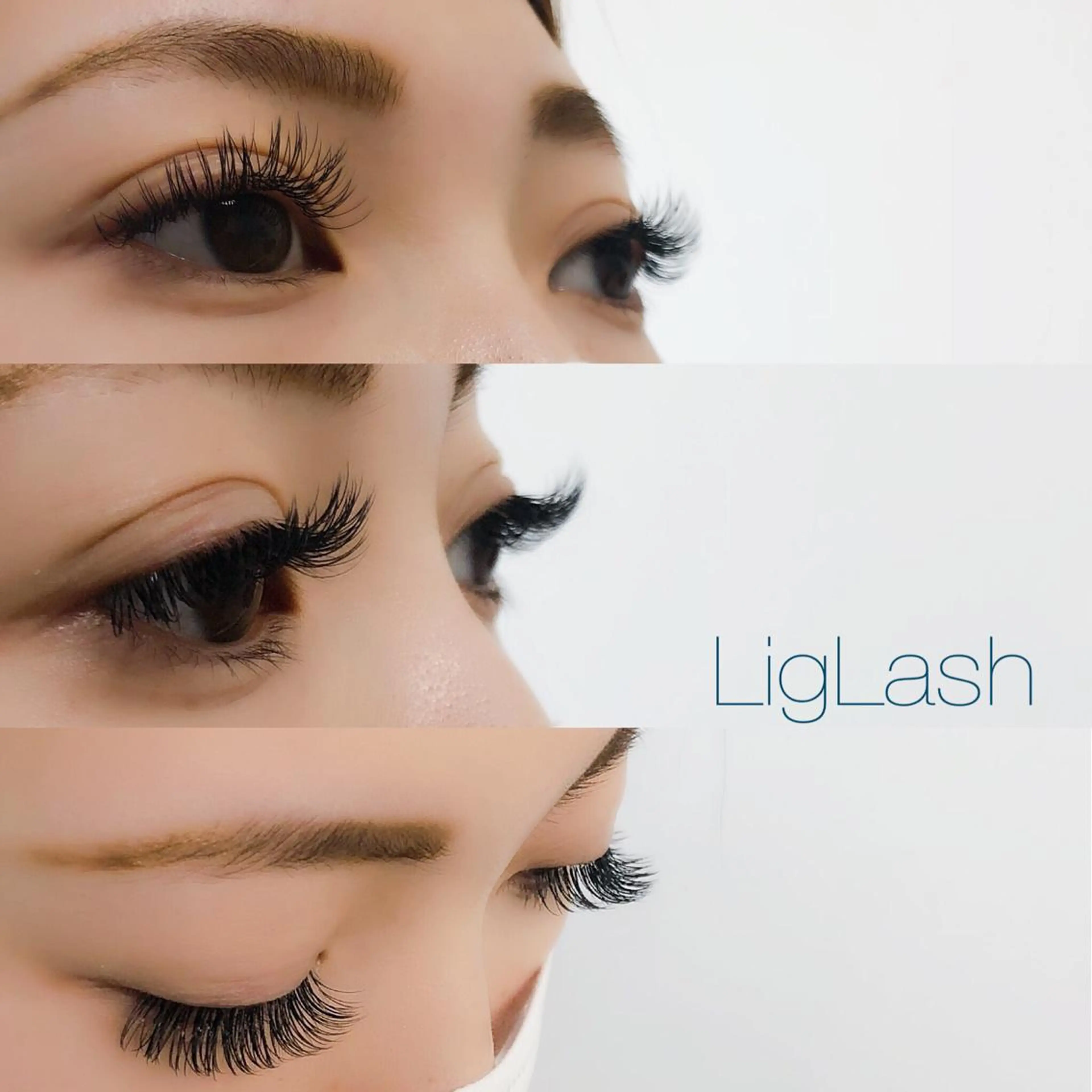 マツエク・マツパ フラットラッシュ Aim NAIL&EYELASH.BROW立花店所属・Aim立花店 Mihoのマツエク・マツパデザイン