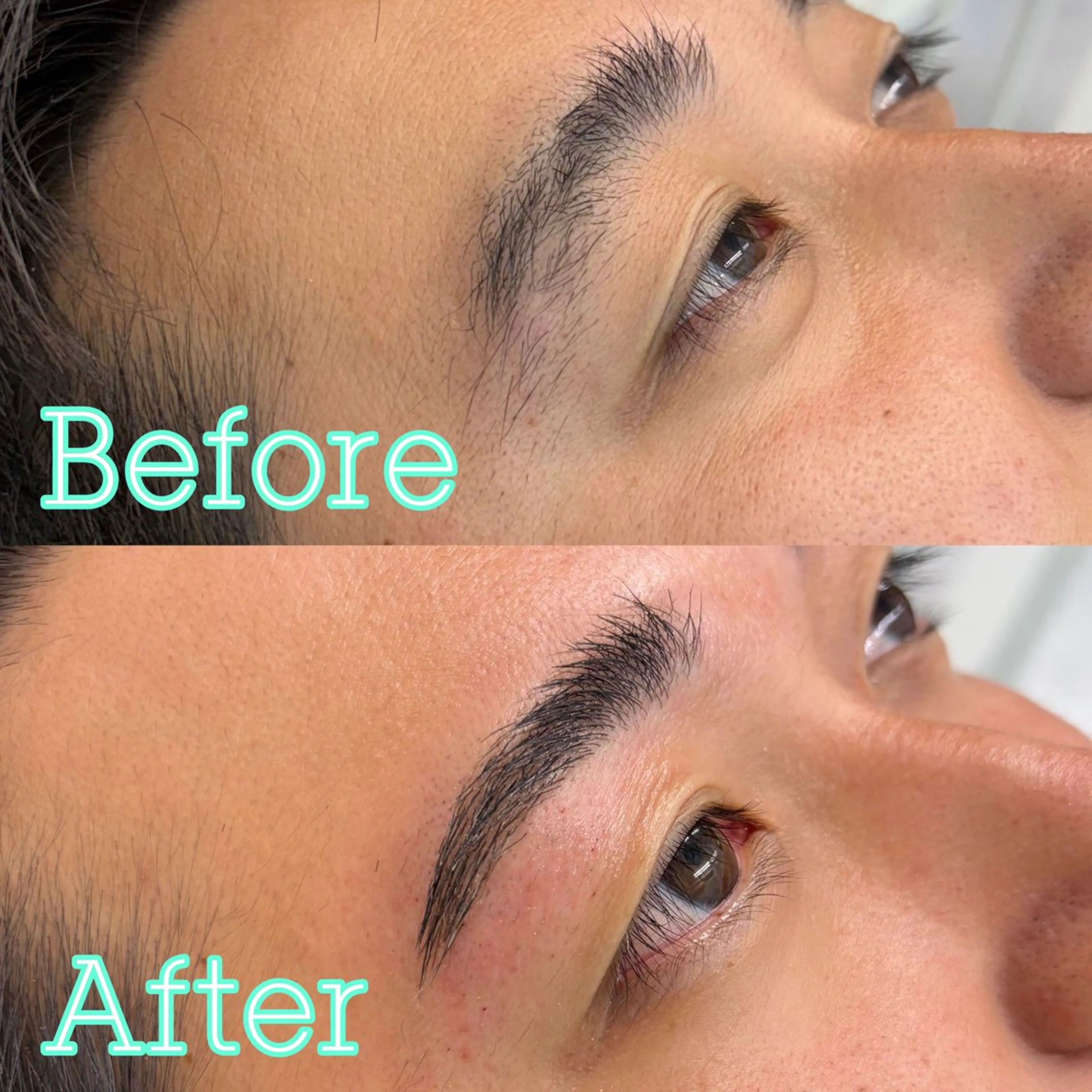 アイブロウ メンズアイブロウ 歯のホワイトニング専門店 MIGAQ 京都四条大宮店所属・佐藤 未来の眉毛・アイブロウイメージ