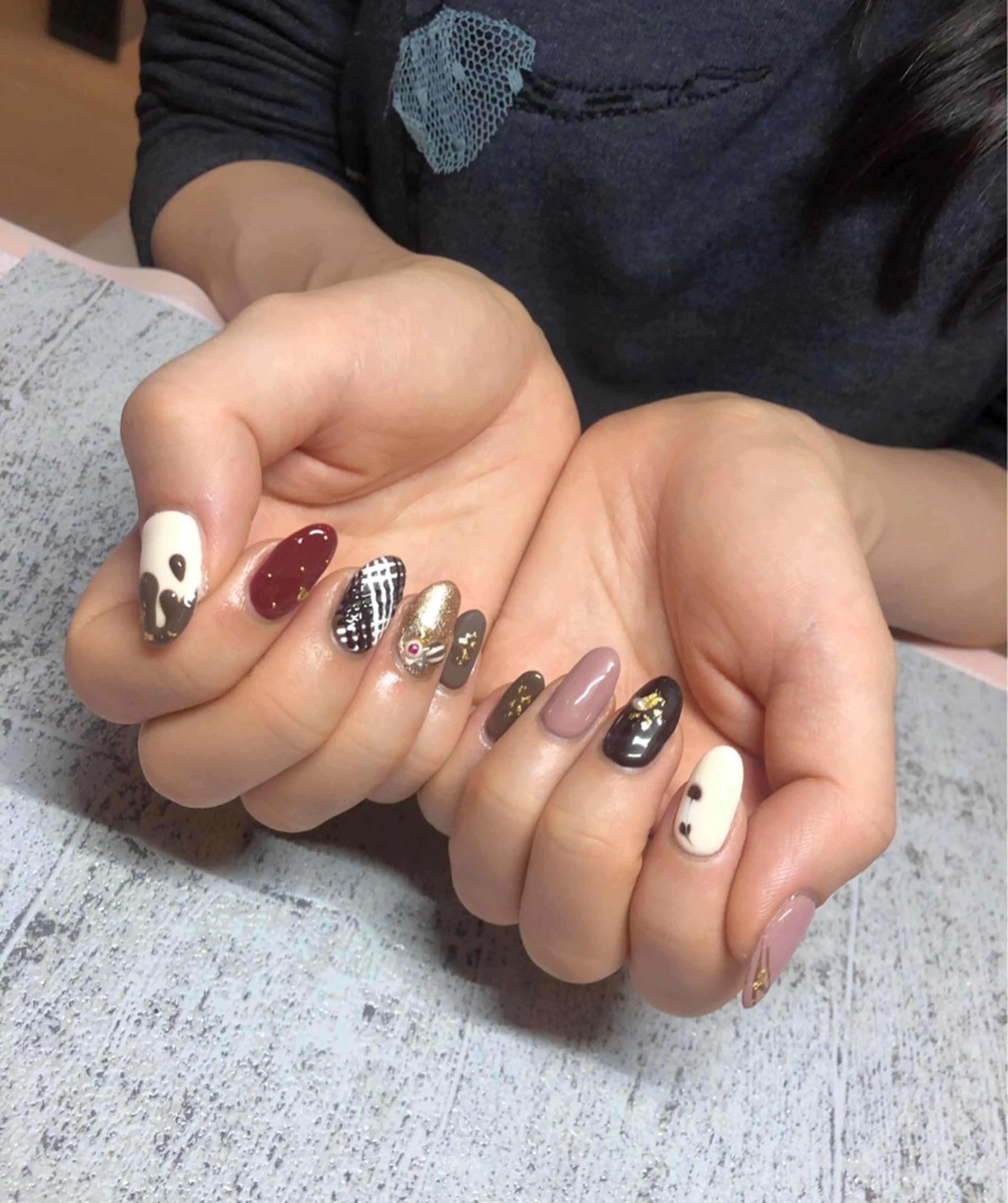 ネイル バレンタイン ベラッコ所属・ネイルサロン ベラッコのネイルデザイン