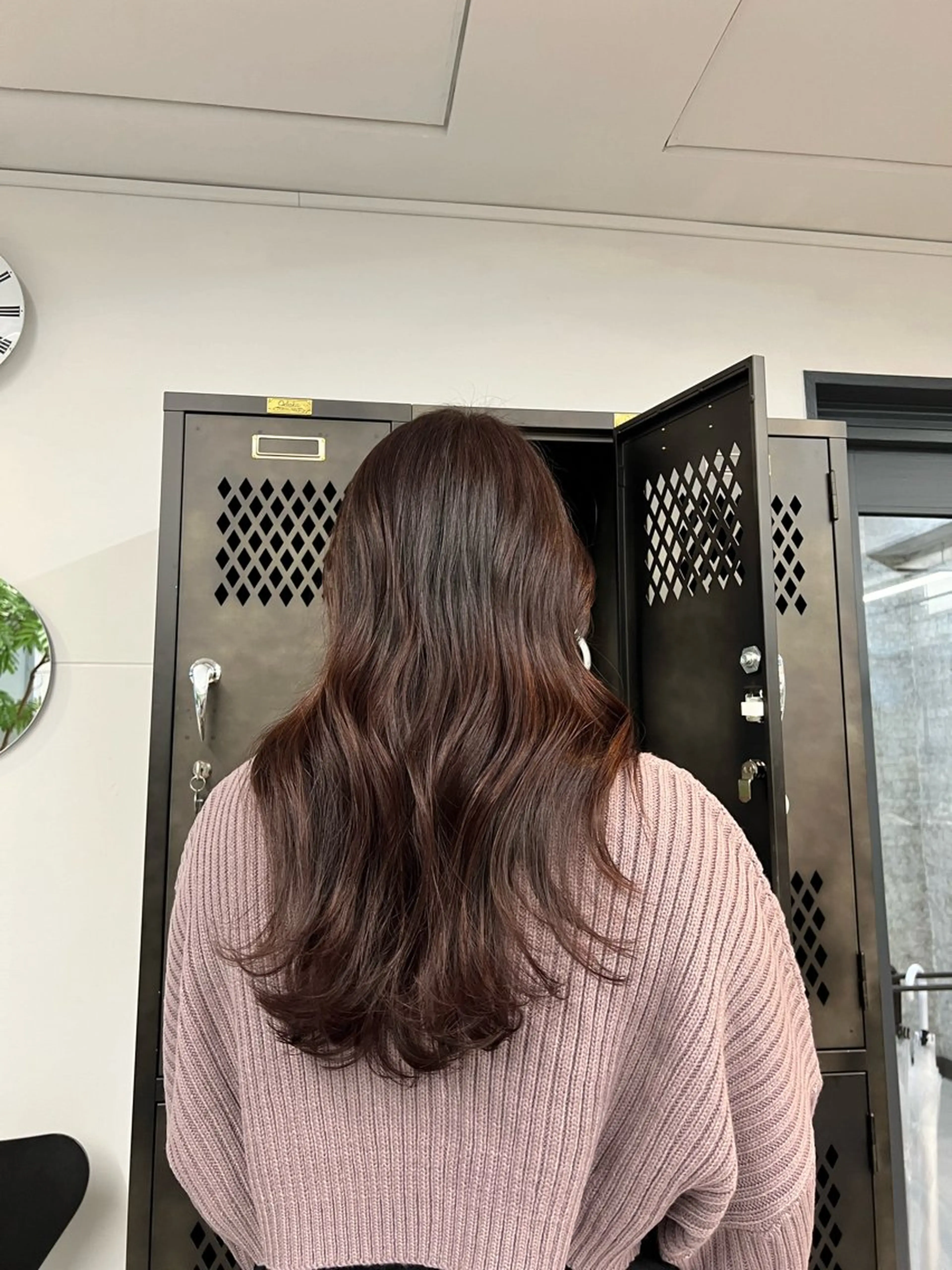 セミロング カット ヘアカラー INORI /フェイスレイヤーのヘアスタイル