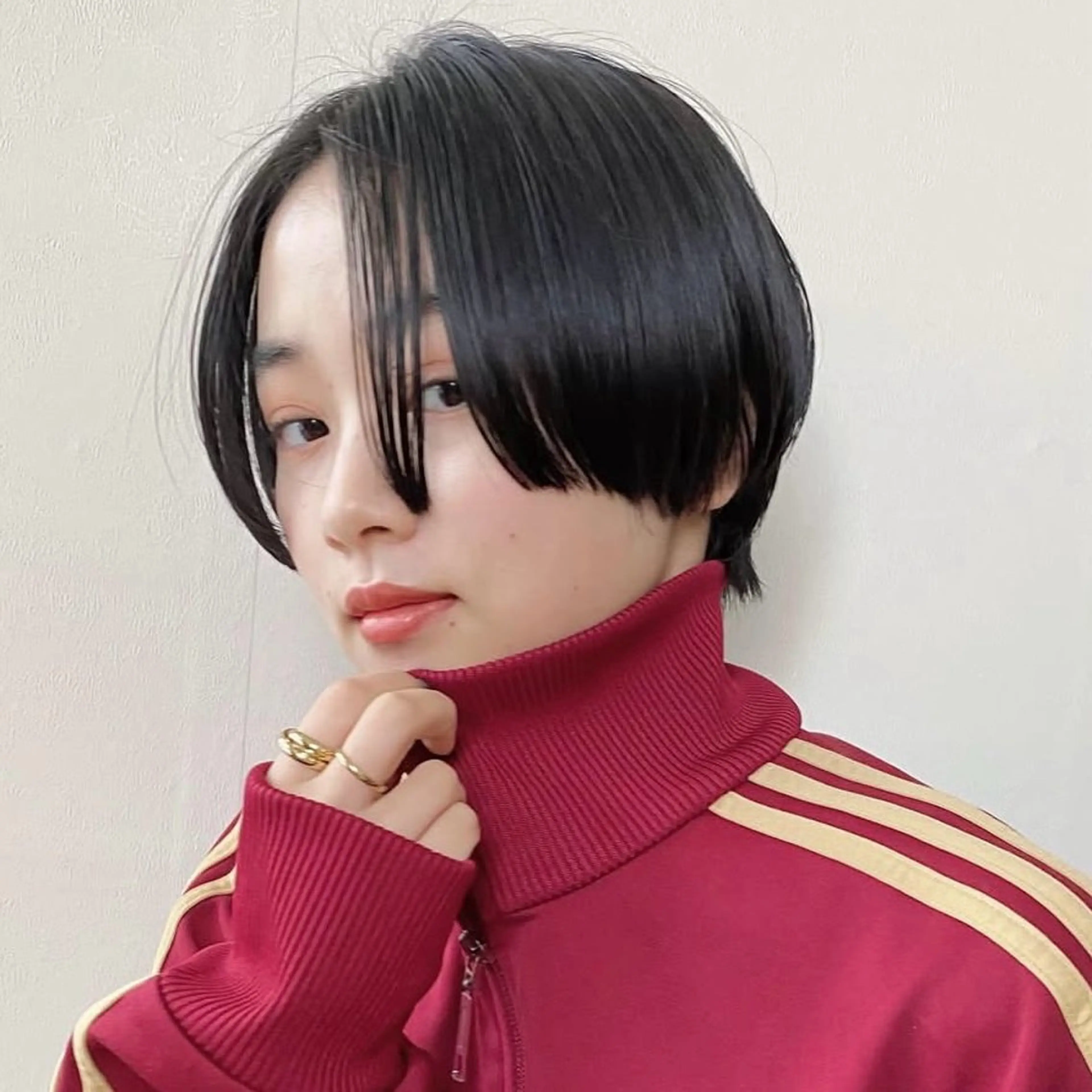 ショート 似合わせカット ショートヘア トリートメント manami/ レイヤー/小顔カットのヘアスタイル