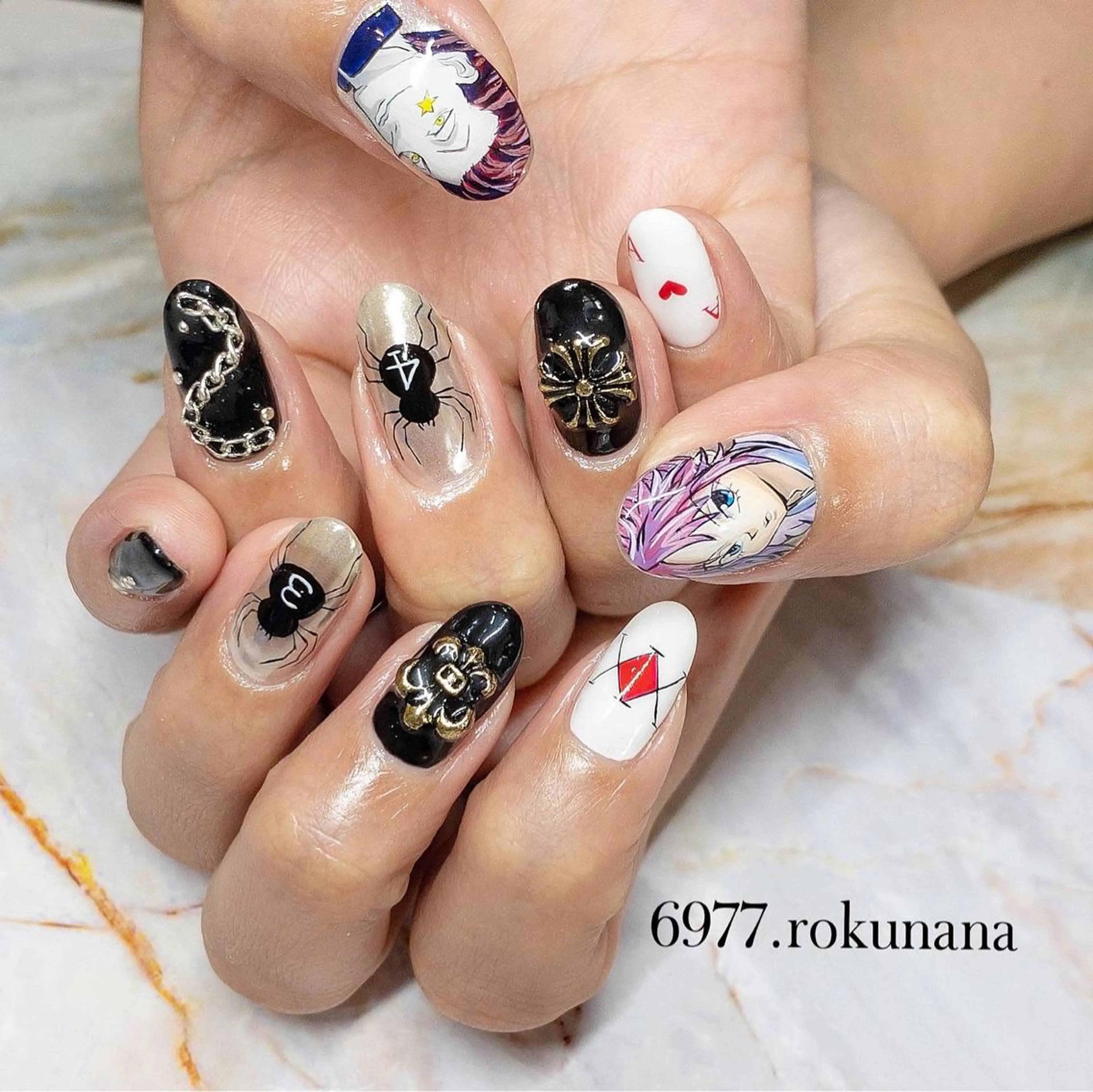 ネイル rokunana 佐野のネイルデザイン