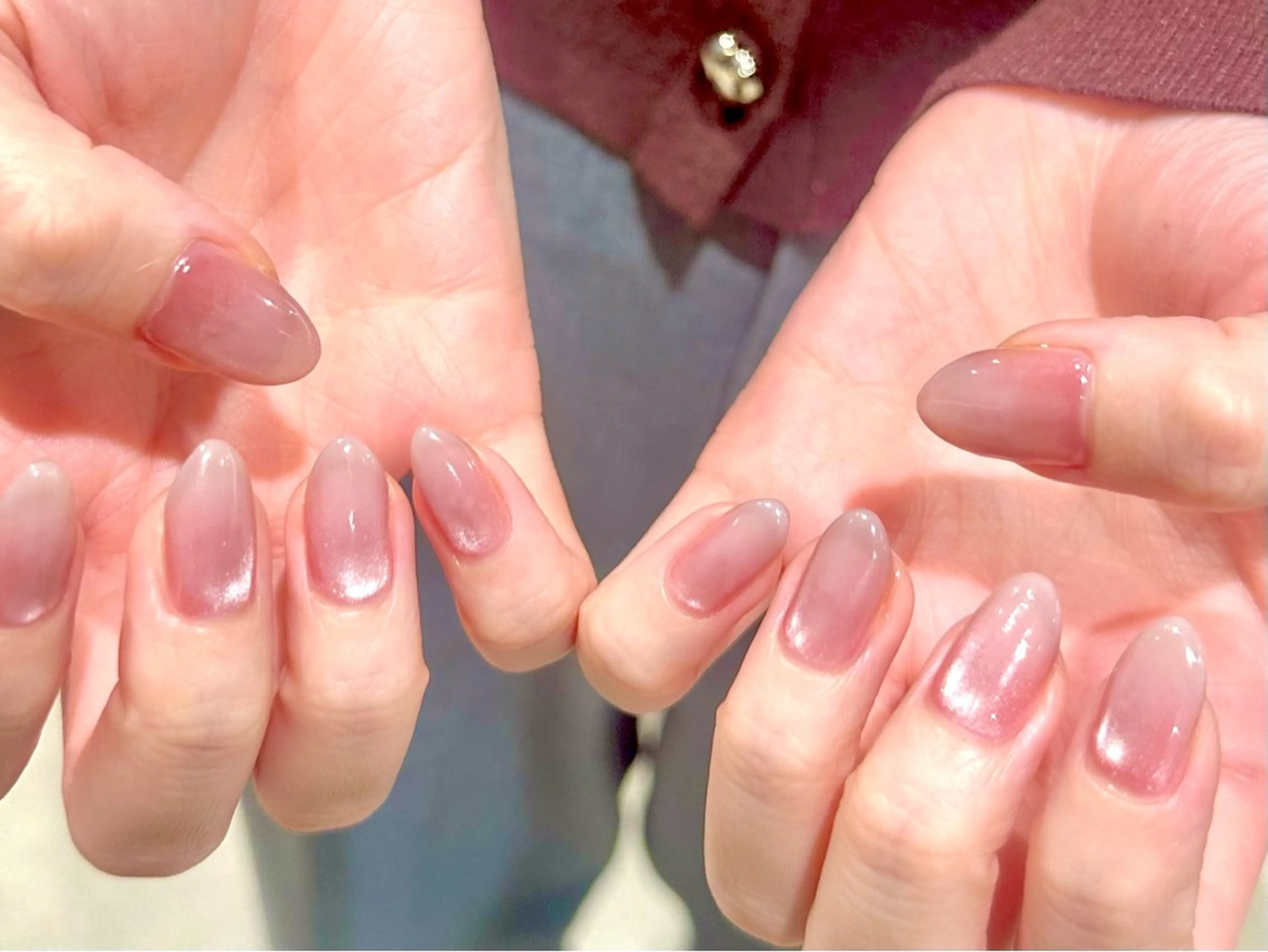 ネイル グラデーション マグネットネイル ハンドネイル kano🫧 指名No.1💫のネイルデザイン