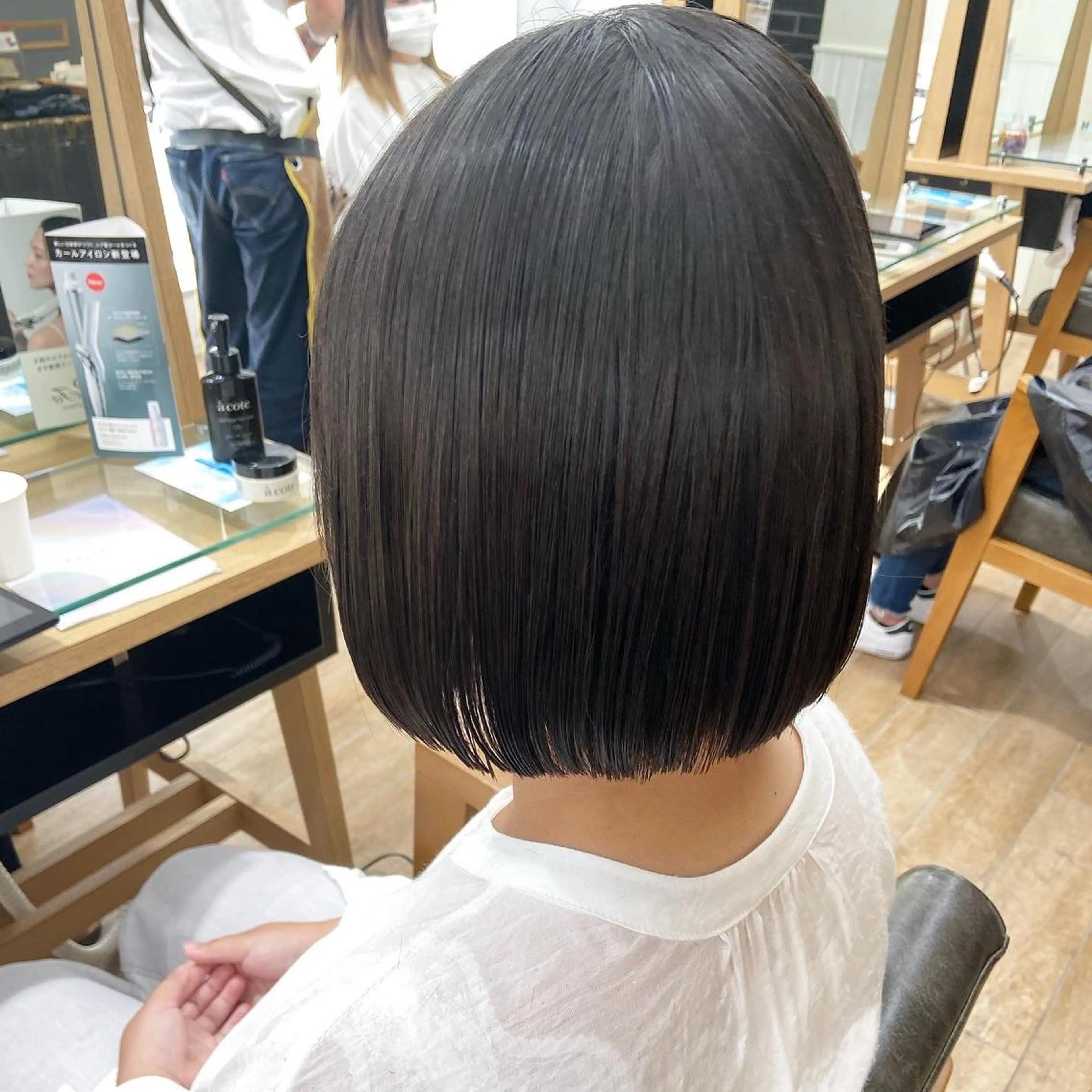 ショート カラー パーマ ヘアアレンジ メンズ キッズ マツエク・マツパ 横浜Bob美容師🤎 ERINAのヘアスタイル