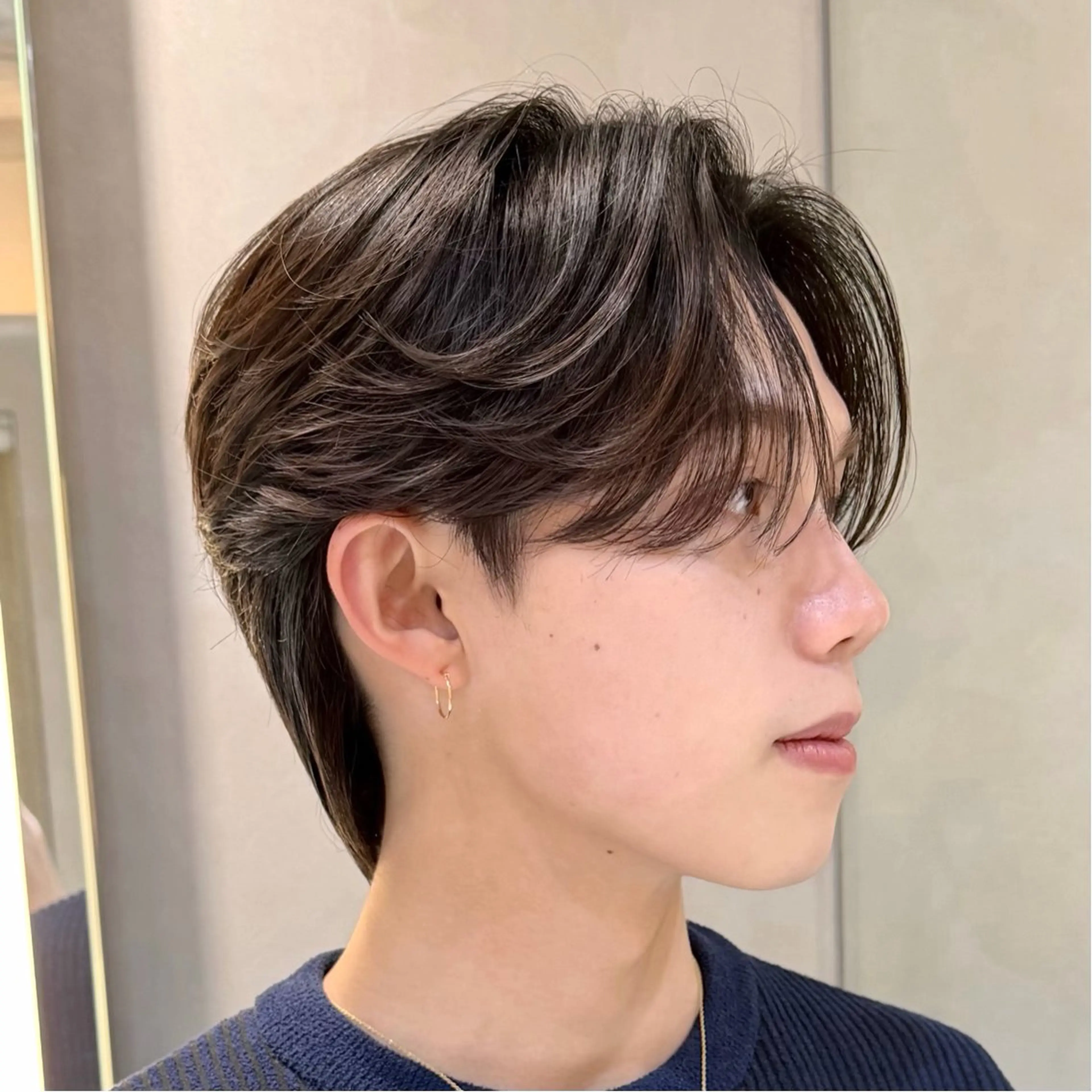 【🔥人気No.3🔥】メンズカット+パーマ+トリートメントの写真